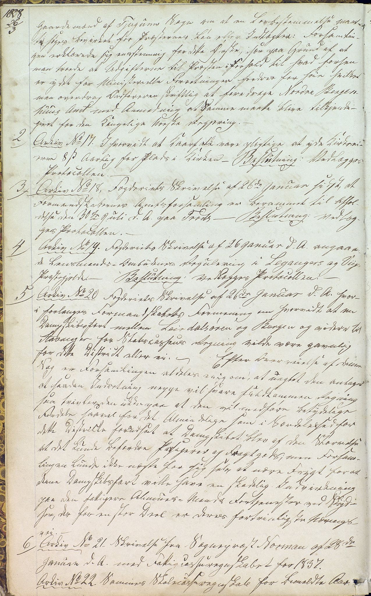 Leikanger kommune. Formannskapet, VLFK/K-14190/150/100/L0001: Møtebok, 1838-1856