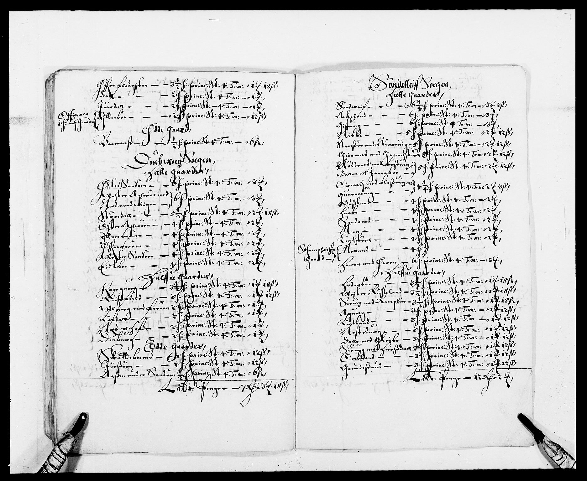 Rentekammeret inntil 1814, Reviderte regnskaper, Fogderegnskap, AV/RA-EA-4092/R39/L2296: Fogderegnskap Nedenes, 1664-1666, s. 421