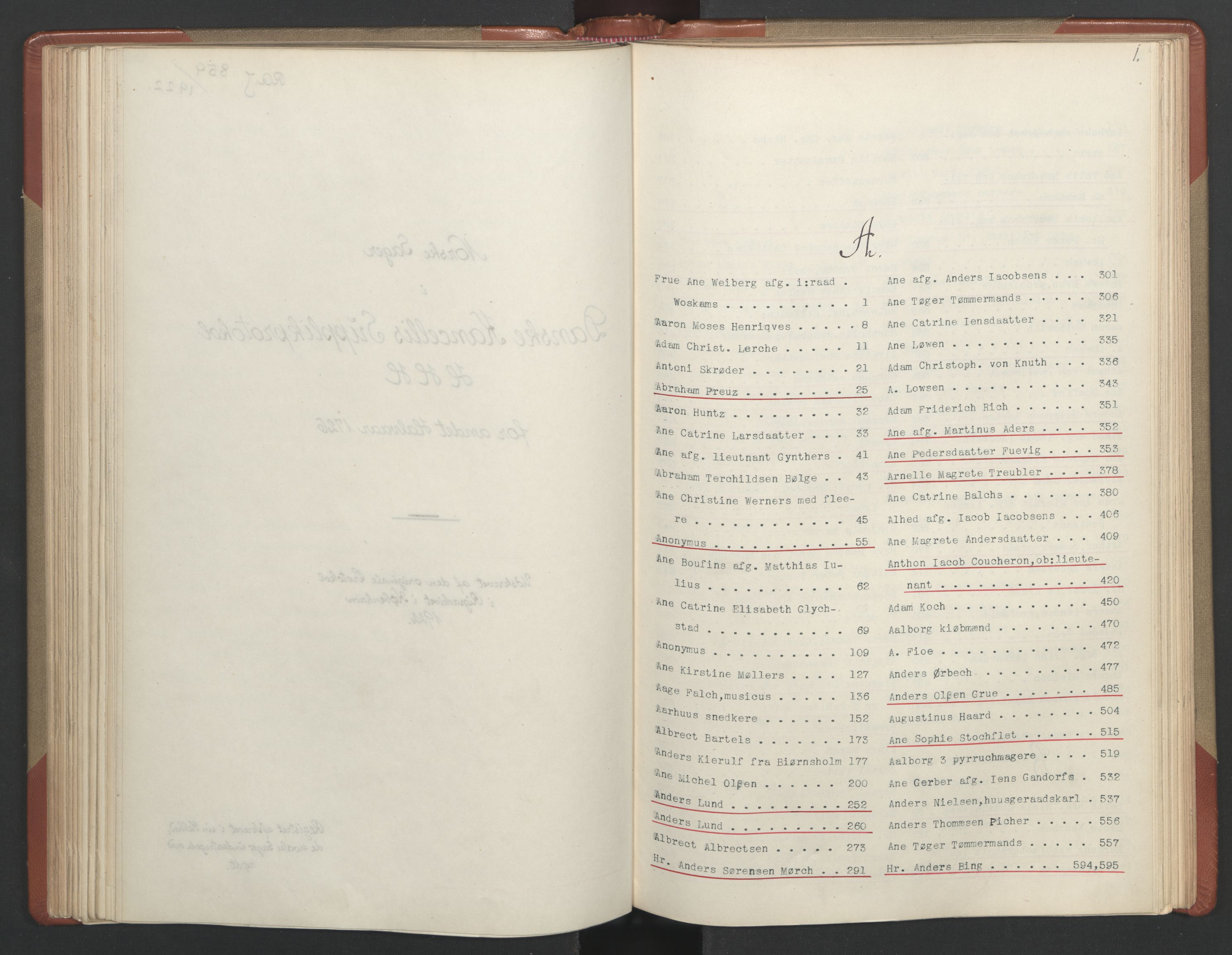 Avskriftsamlingen, AV/RA-EA-4022/F/Fa/L0089: Supplikker, 1726, s. 109