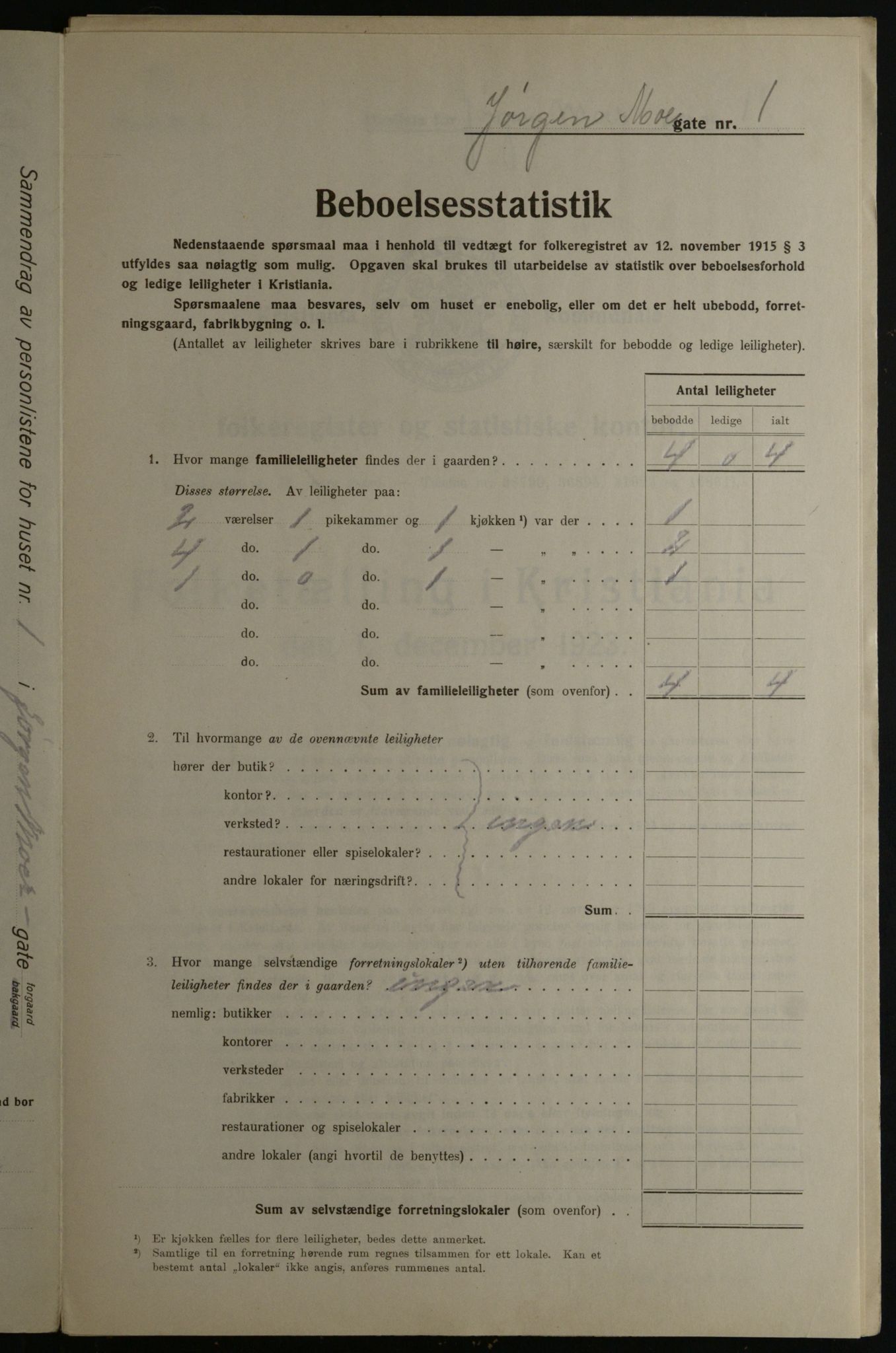 OBA, Kommunal folketelling 1.12.1923 for Kristiania, 1923, s. 53573