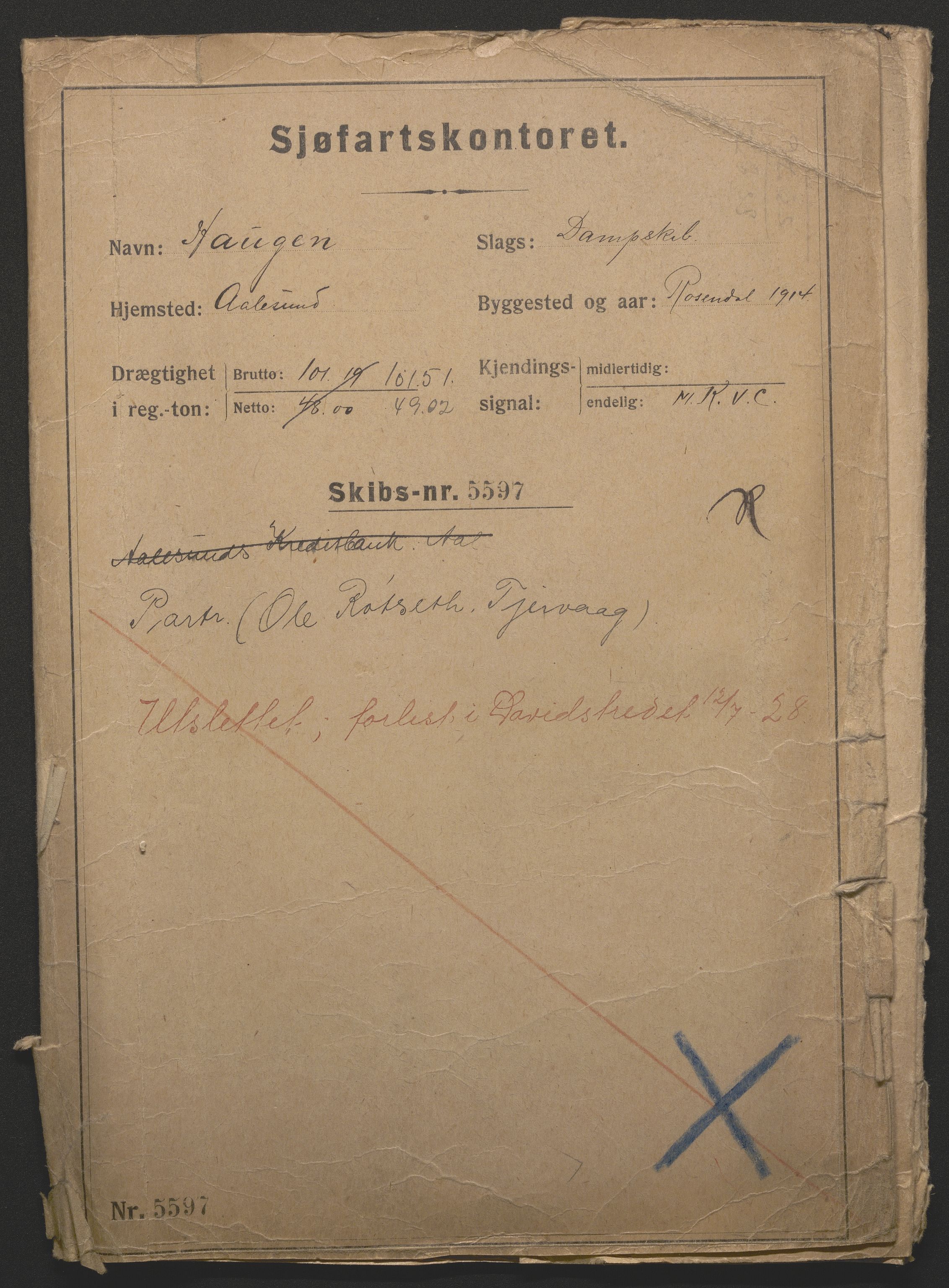 Sjøfartsdirektoratet med forløpere, skipsmapper slettede skip, RA/S-4998/F/Fa/L0467: --, 1874-1928, s. 517