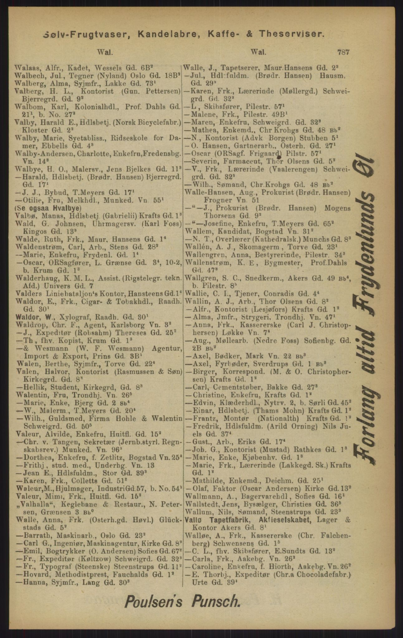 Kristiania/Oslo adressebok, PUBL/-, 1902, s. 787