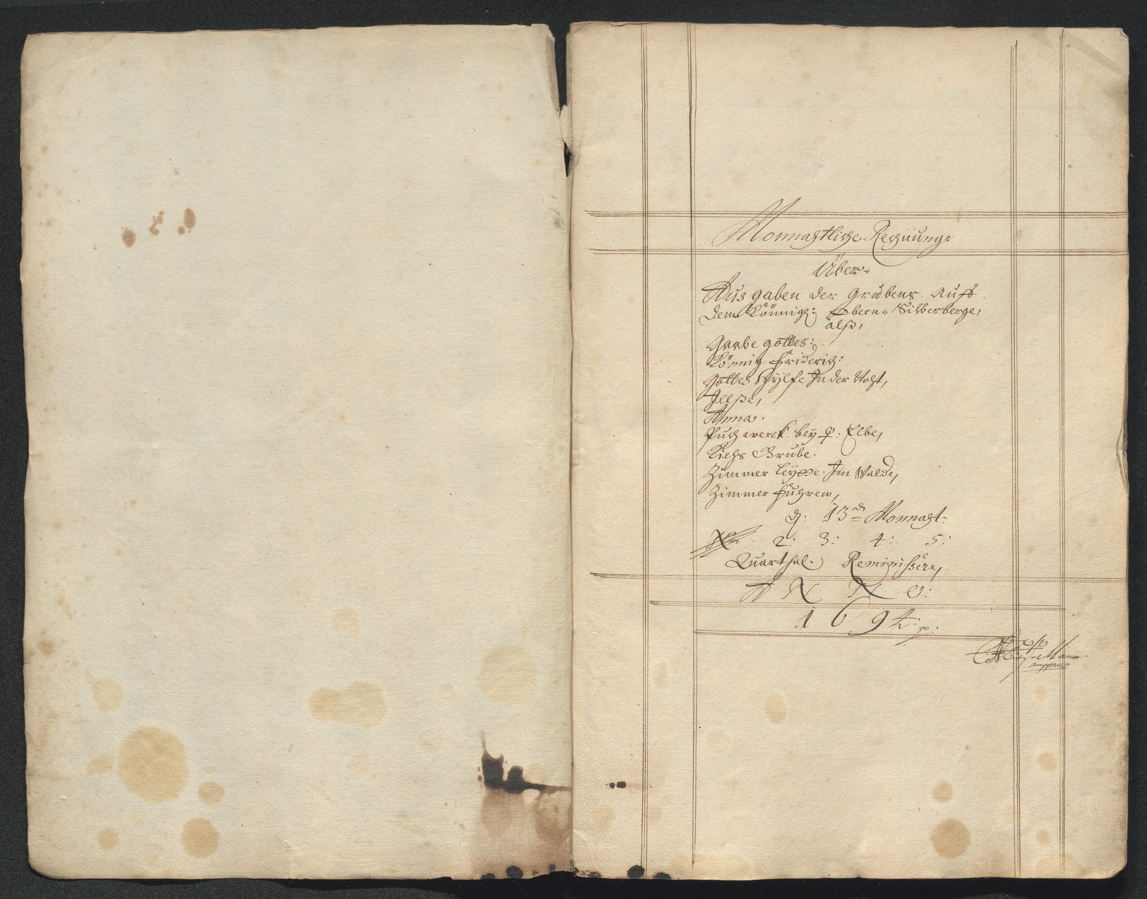 Kongsberg Sølvverk 1623-1816, AV/SAKO-EA-3135/001/D/Dc/Dcd/L0067: Utgiftsregnskap for gruver m.m. , 1694, s. 532