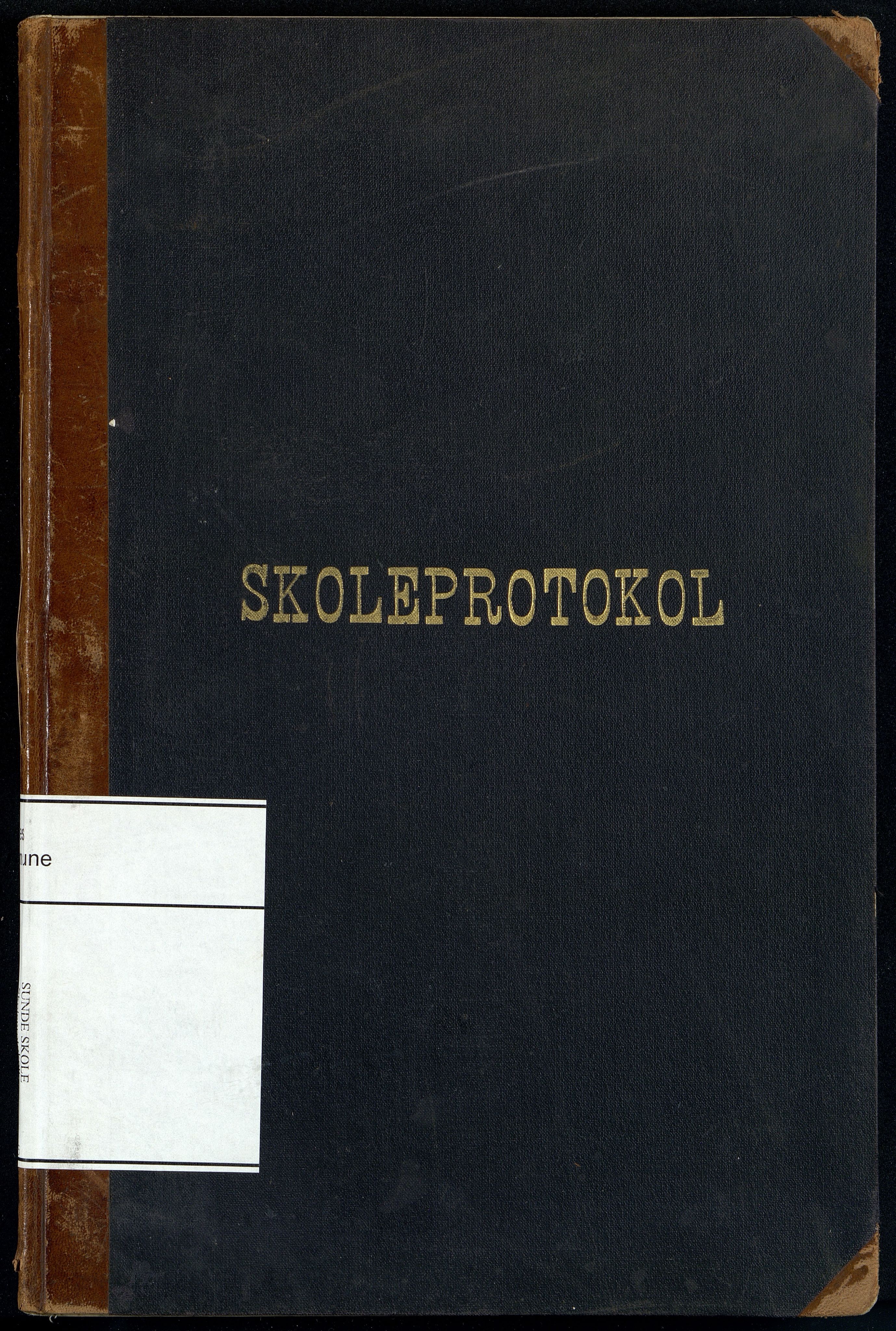 Nes kommune - Sunde Skole, ARKSOR/1004NE556/H/L0005: Skoleprotokoll, 1920