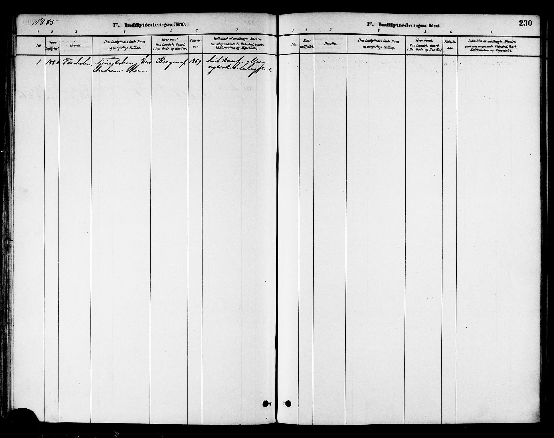 Ministerialprotokoller, klokkerbøker og fødselsregistre - Nord-Trøndelag, SAT/A-1458/786/L0686: Ministerialbok nr. 786A02, 1880-1887, s. 230
