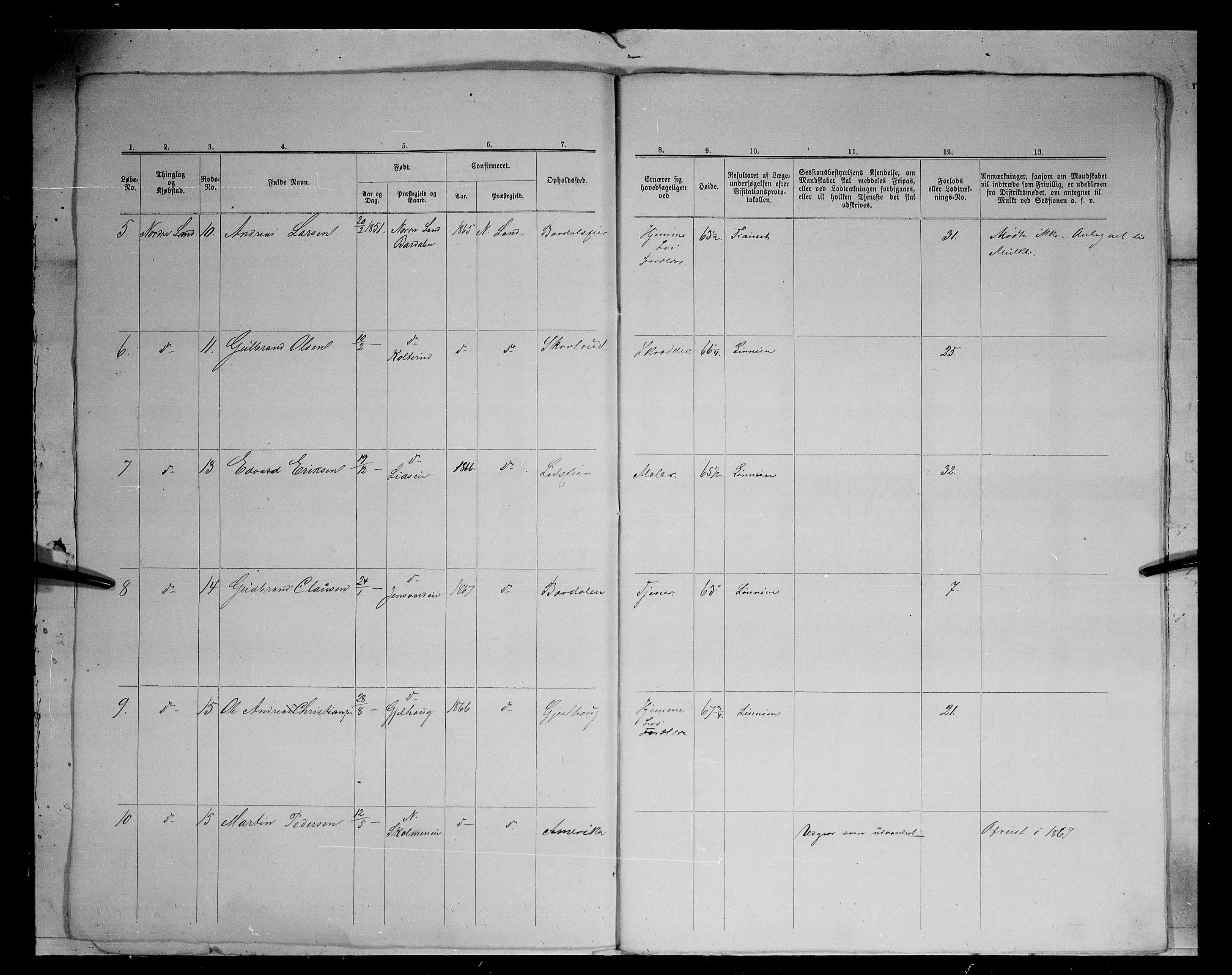 Fylkesmannen i Oppland, AV/SAH-FYO-002/1/K/Kg/L1167: Søndre og Nordre Land, Vestre Toten, 1860-1879, s. 9139