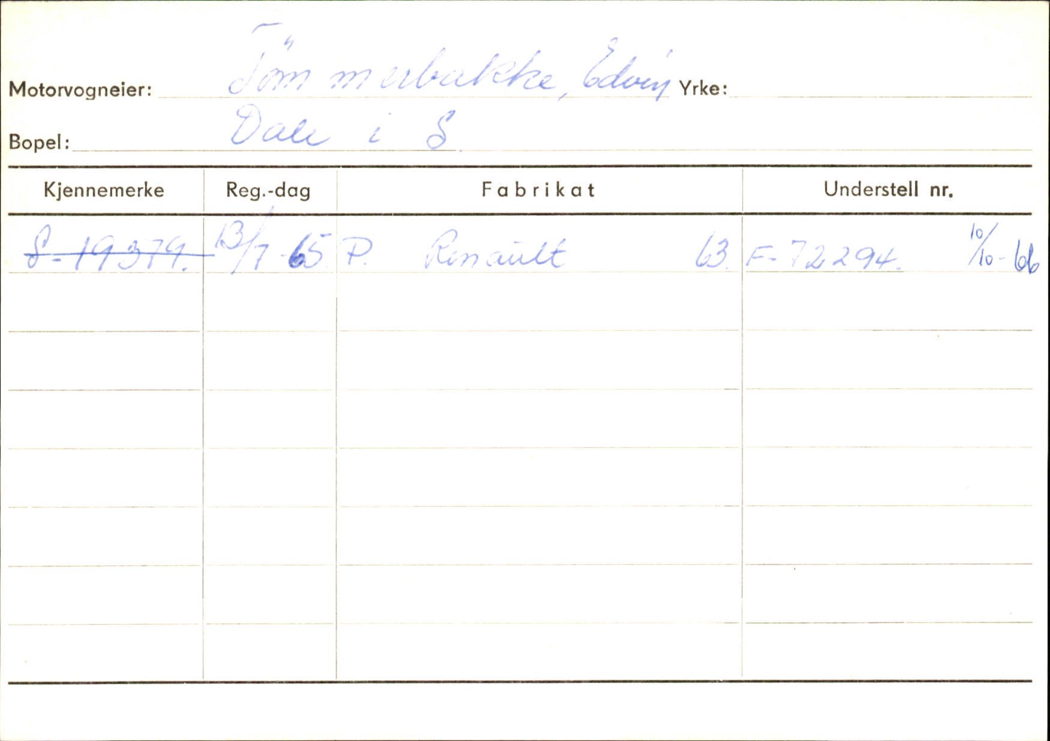 Statens vegvesen, Sogn og Fjordane vegkontor, SAB/A-5301/4/F/L0126: Eigarregister Fjaler M-Å. Leikanger A-Å, 1945-1975, s. 532