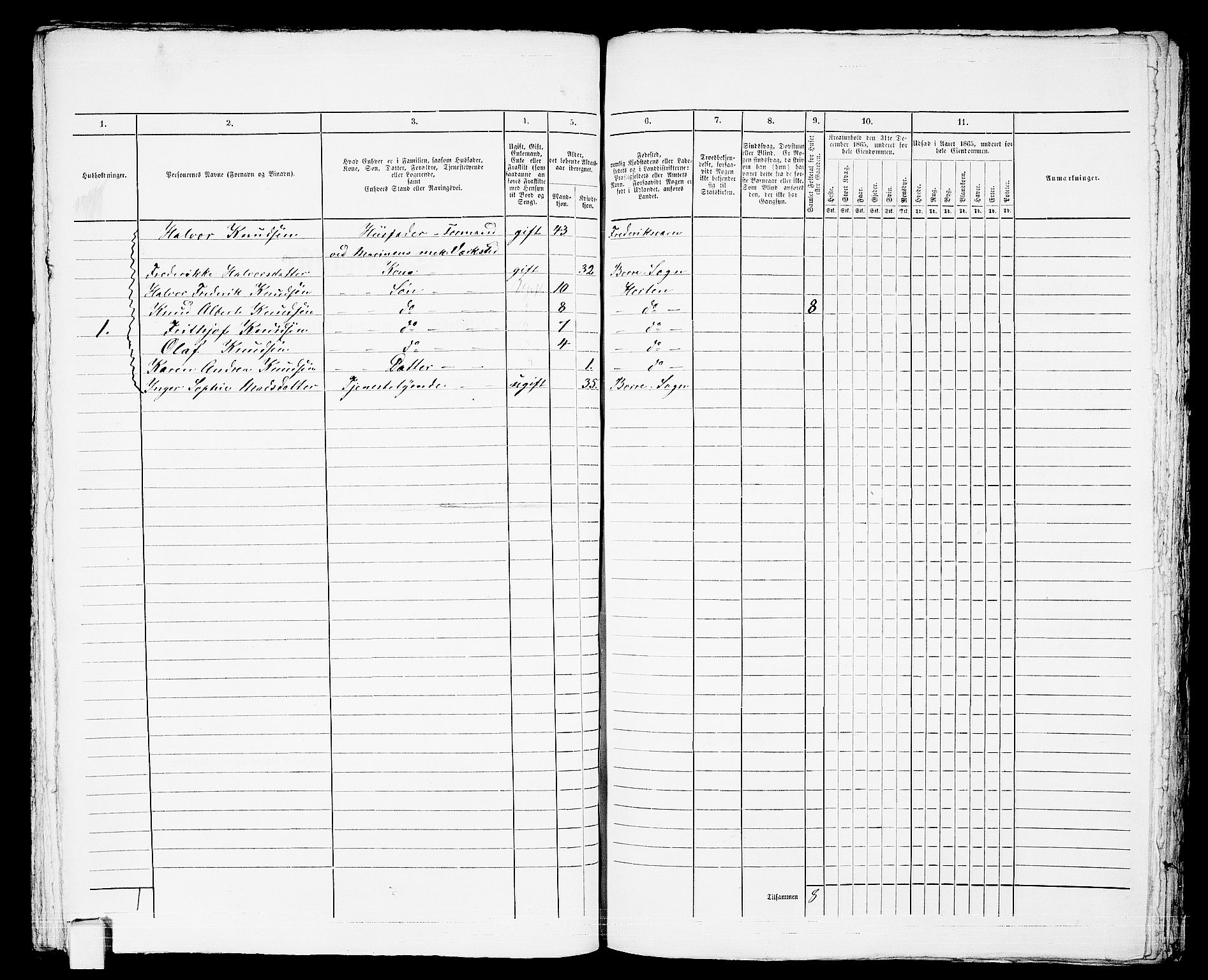 RA, Folketelling 1865 for 0703 Horten ladested, 1865, s. 733