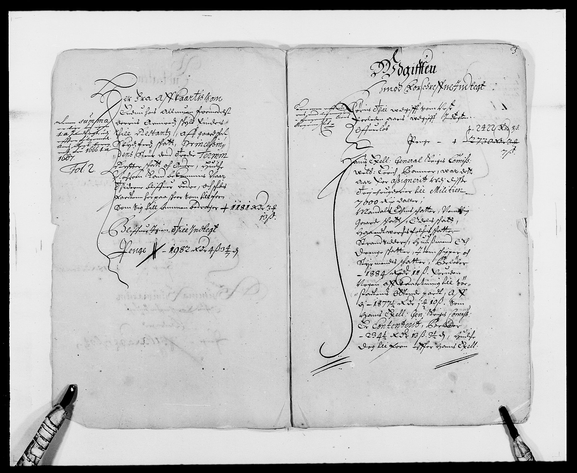 Rentekammeret inntil 1814, Reviderte regnskaper, Fogderegnskap, RA/EA-4092/R42/L2537: Mandal fogderi, 1664-1666, s. 94