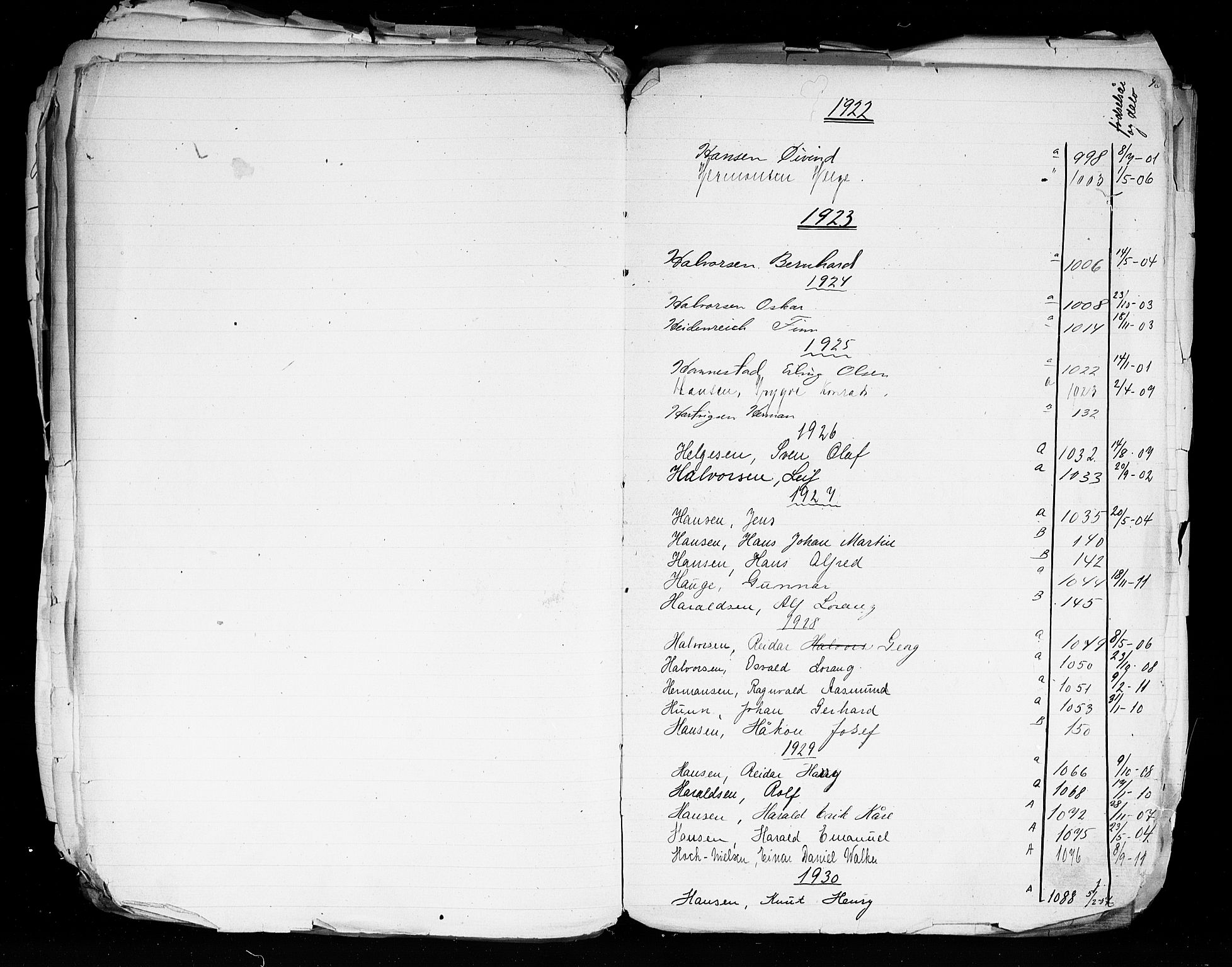 Sarpsborg mønstringskontor, SAO/A-10569c/F/Fa/L0002: Register til hovedrullen, 1860, s. 43