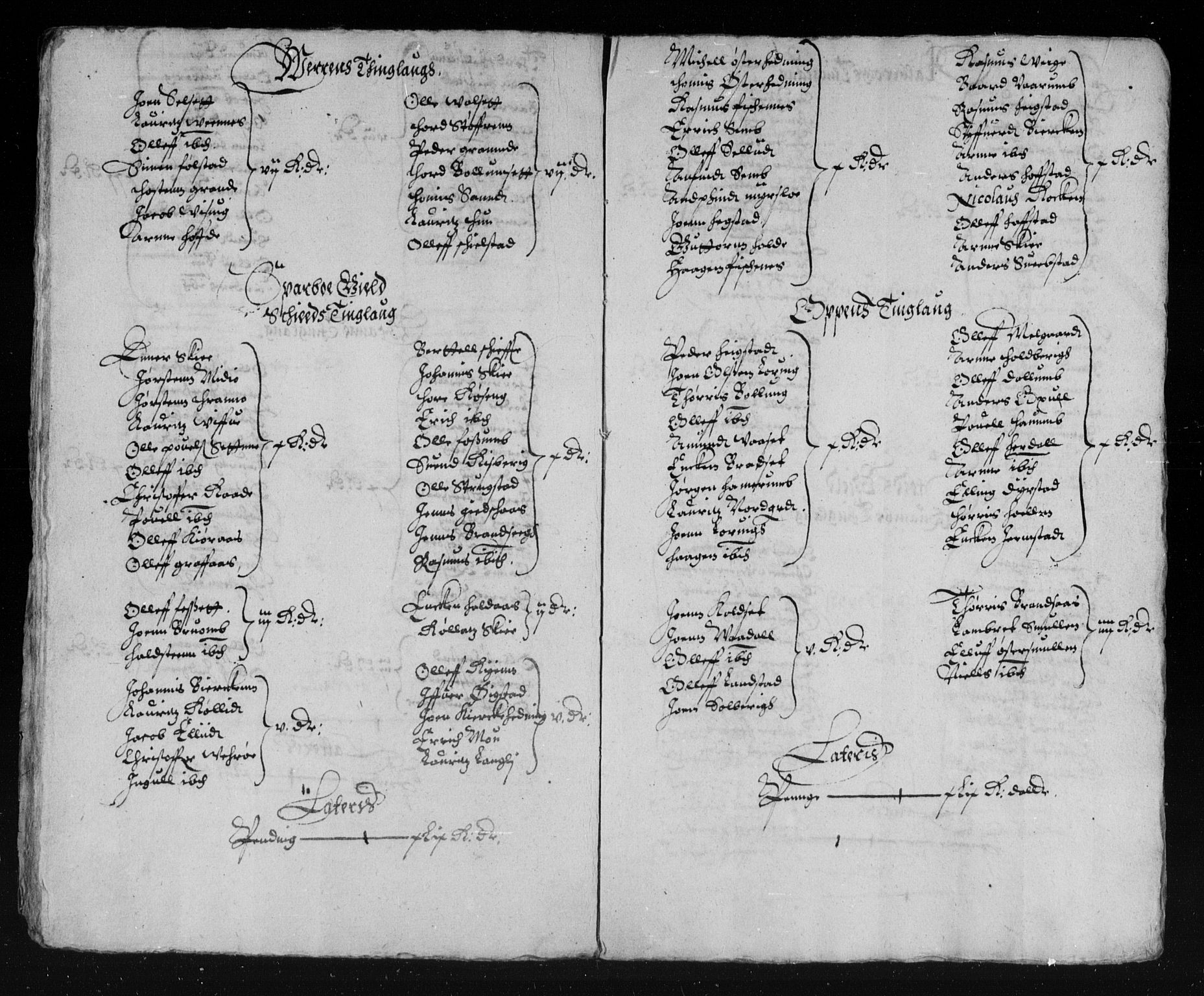 Rentekammeret inntil 1814, Reviderte regnskaper, Lensregnskaper, AV/RA-EA-5023/R/Rb/Rbw/L0078: Trondheim len, 1643-1644