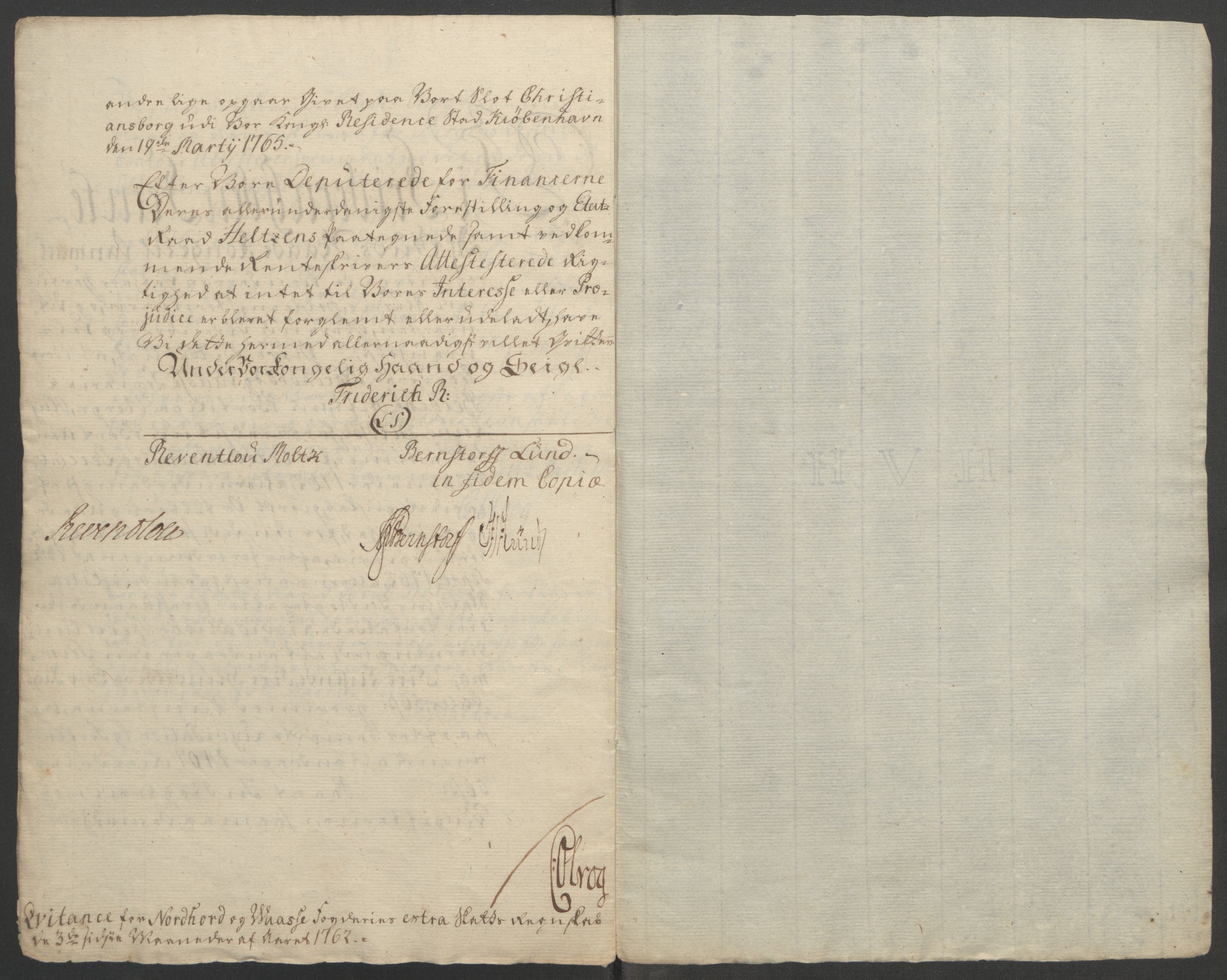Rentekammeret inntil 1814, Reviderte regnskaper, Fogderegnskap, AV/RA-EA-4092/R51/L3303: Ekstraskatten Nordhordland og Voss, 1762-1772, s. 10