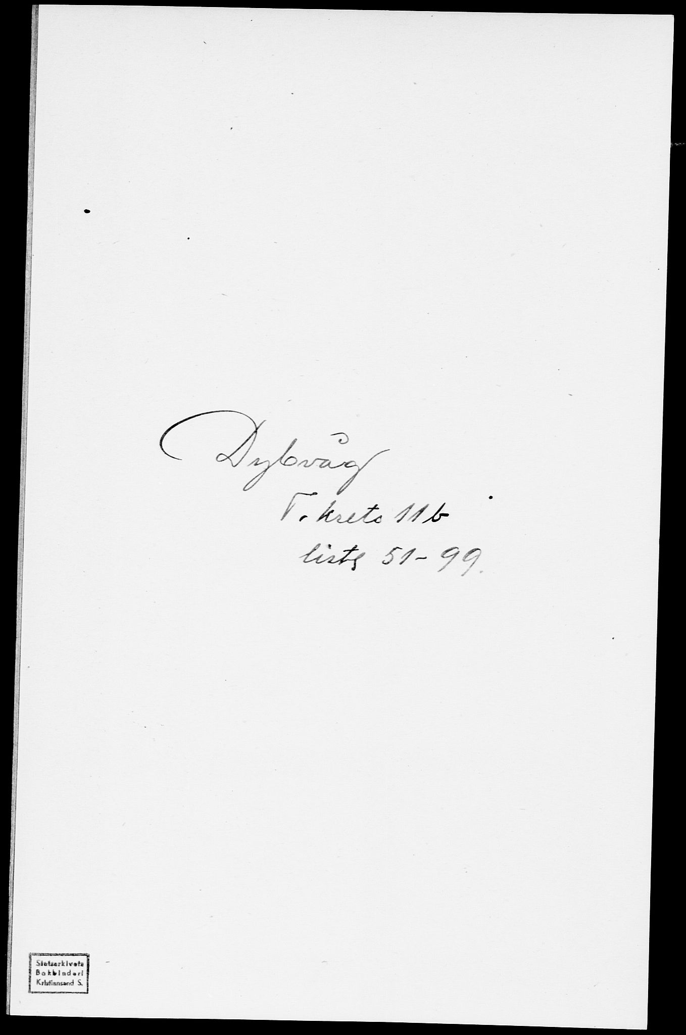 SAK, Folketelling 1875 for 0915P Dypvåg prestegjeld, 1875, s. 1613