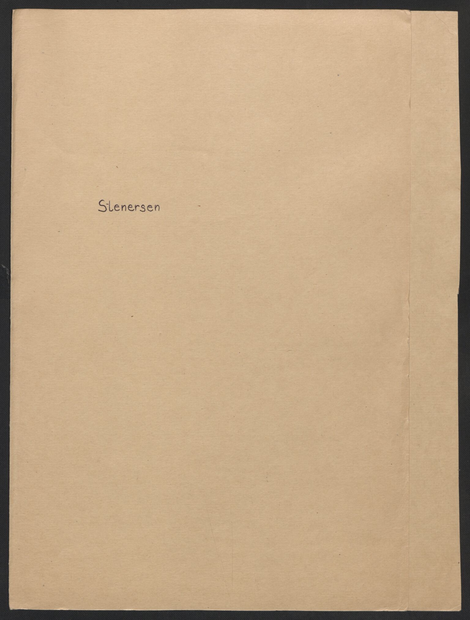 Personaliasamlingen, AV/RA-EA-4025/G/L0124b: Stang - Stilling, 1662-1897, s. 162