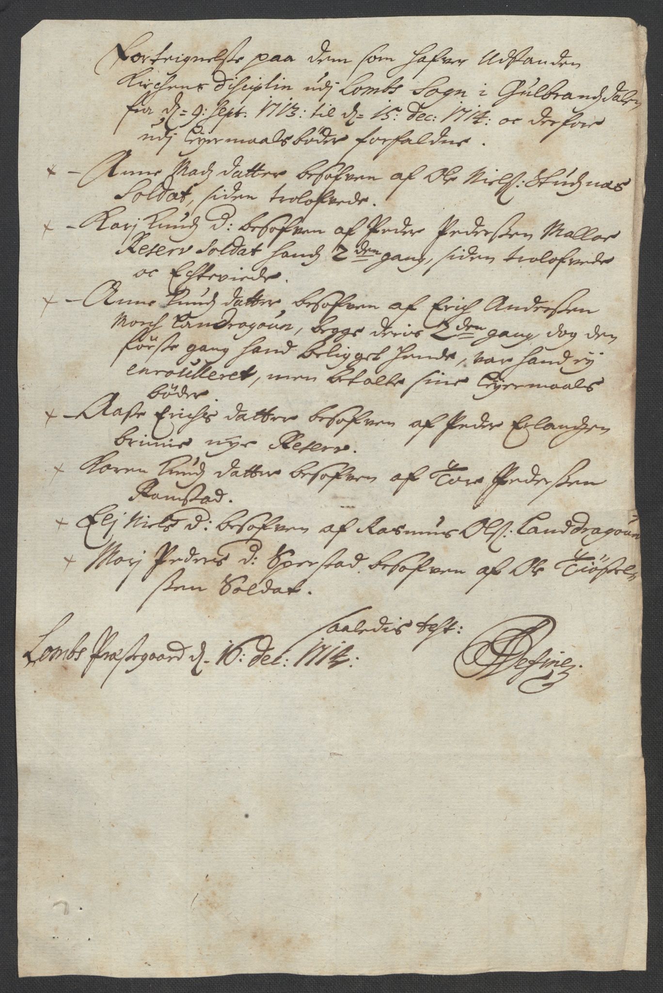 Rentekammeret inntil 1814, Reviderte regnskaper, Fogderegnskap, AV/RA-EA-4092/R17/L1183: Fogderegnskap Gudbrandsdal, 1714, s. 121