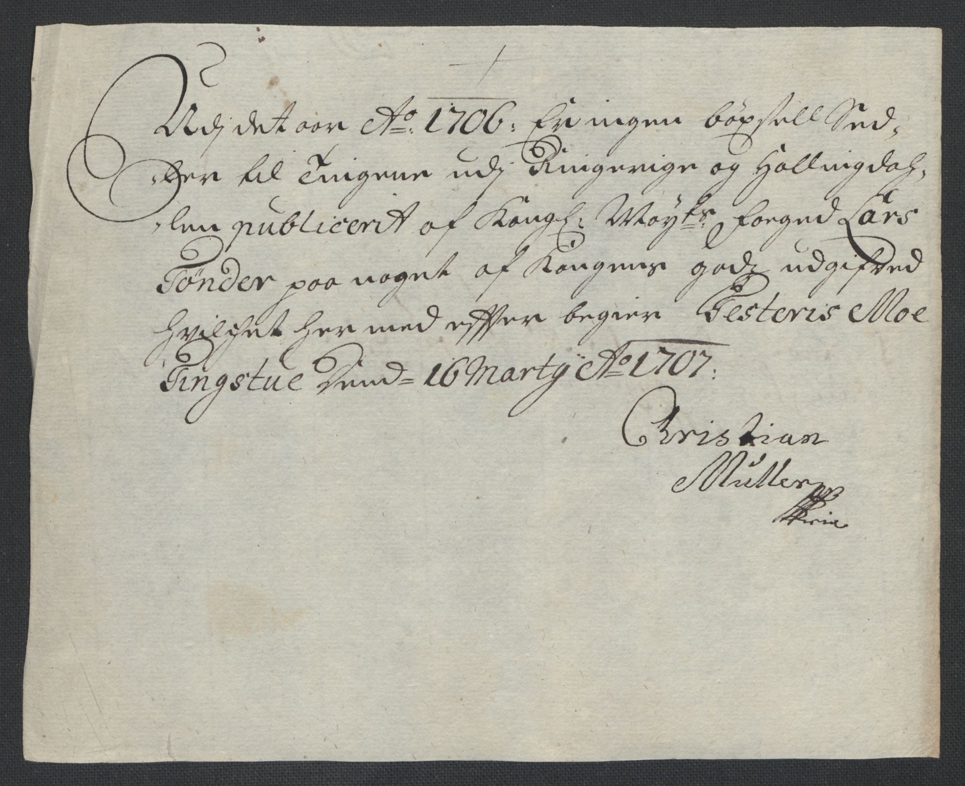 Rentekammeret inntil 1814, Reviderte regnskaper, Fogderegnskap, AV/RA-EA-4092/R22/L1465: Fogderegnskap Ringerike, Hallingdal og Buskerud, 1706, s. 169