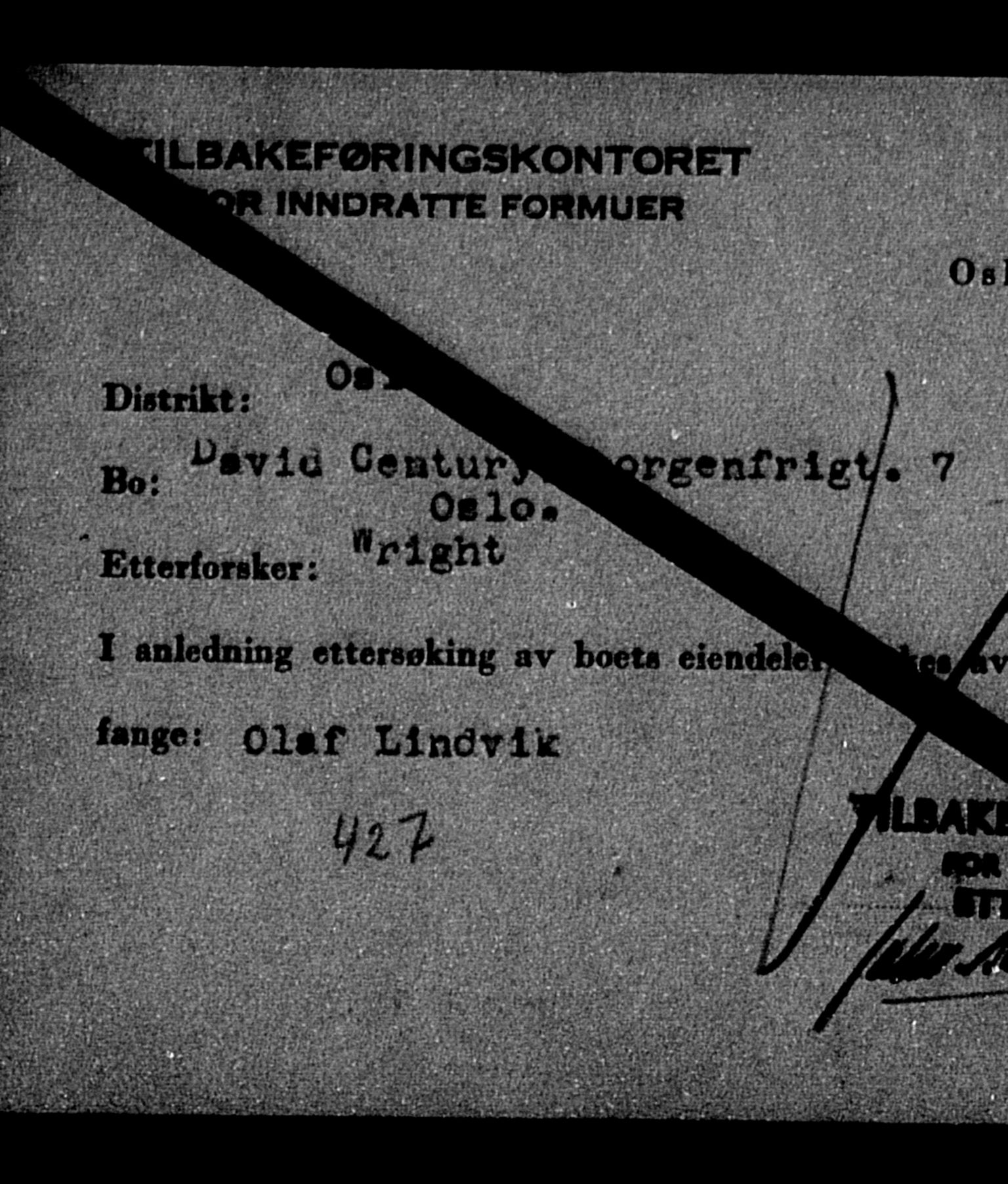 Justisdepartementet, Tilbakeføringskontoret for inndratte formuer, AV/RA-S-1564/H/Hc/Hcc/L0928: --, 1945-1947, s. 149
