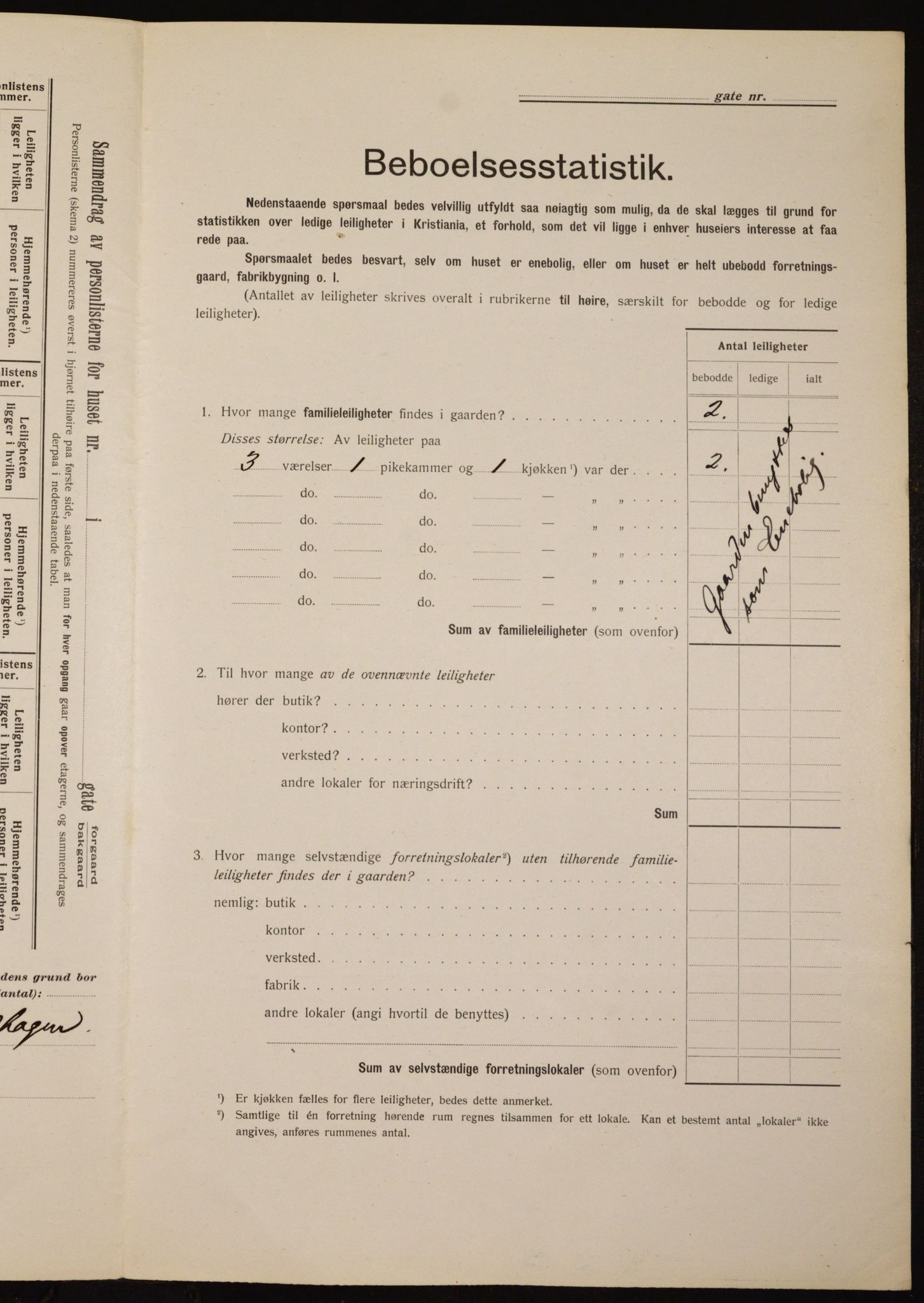 OBA, Kommunal folketelling 1.2.1912 for Kristiania, 1912, s. 1270