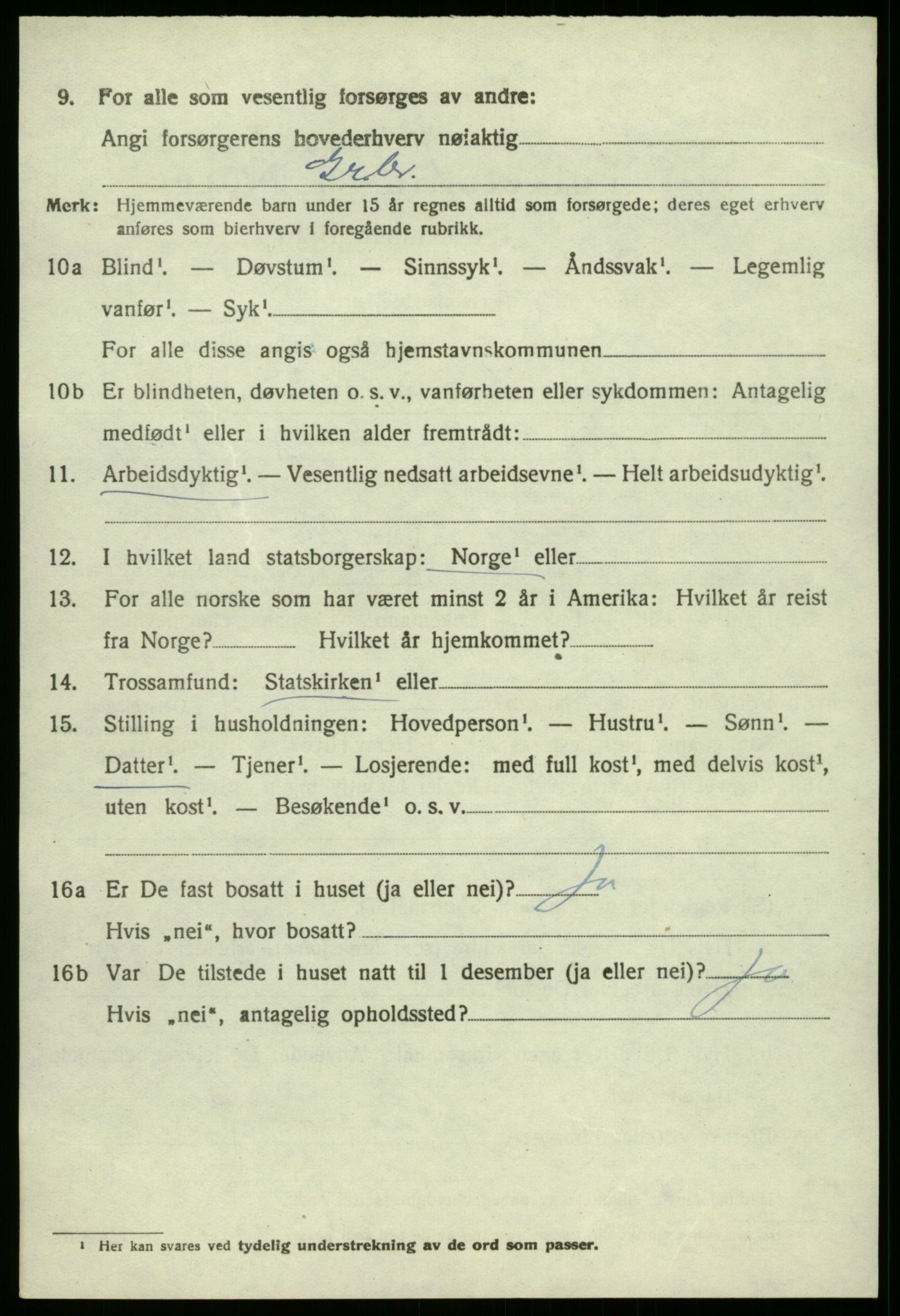 SAB, Folketelling 1920 for 1248 Laksevåg herred, 1920, s. 19601