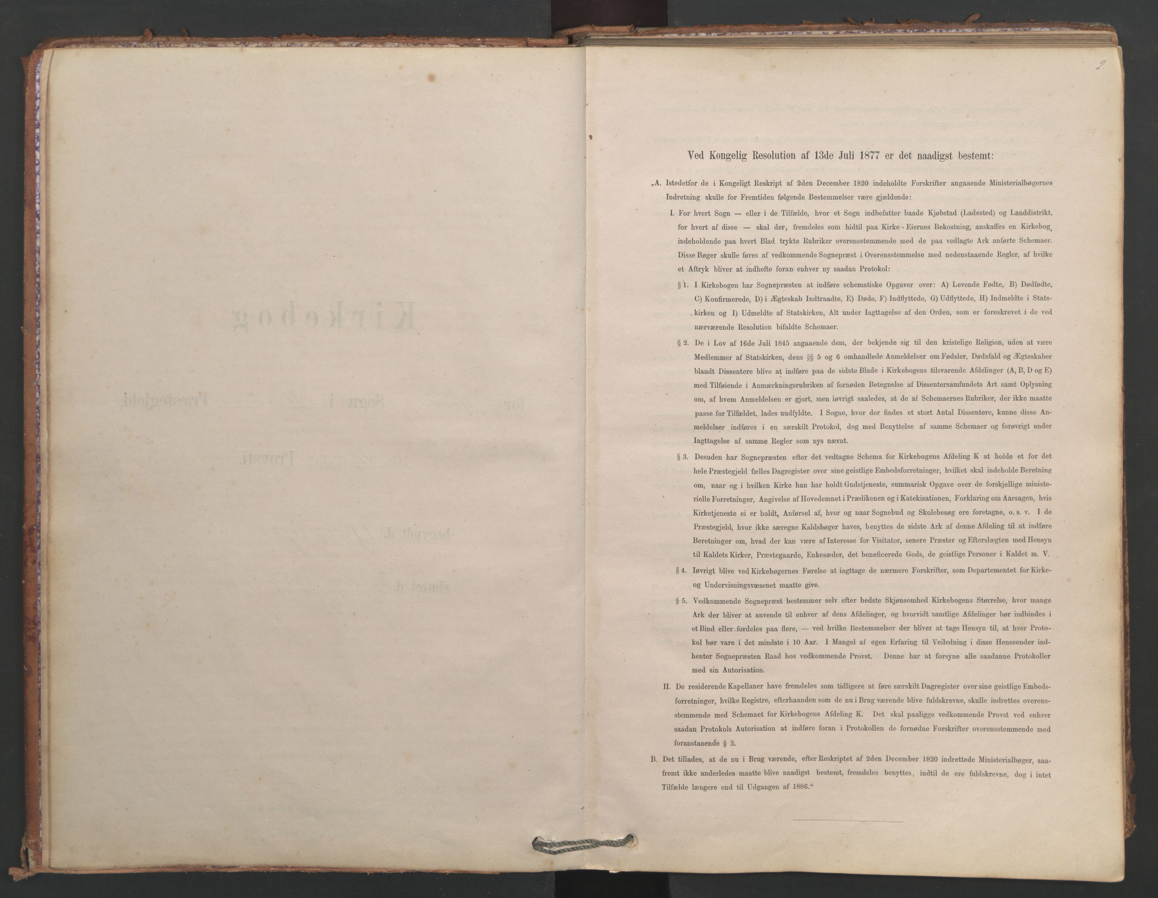 Ministerialprotokoller, klokkerbøker og fødselsregistre - Nordland, AV/SAT-A-1459/834/L0509: Ministerialbok nr. 834A07, 1878-1937, s. 2