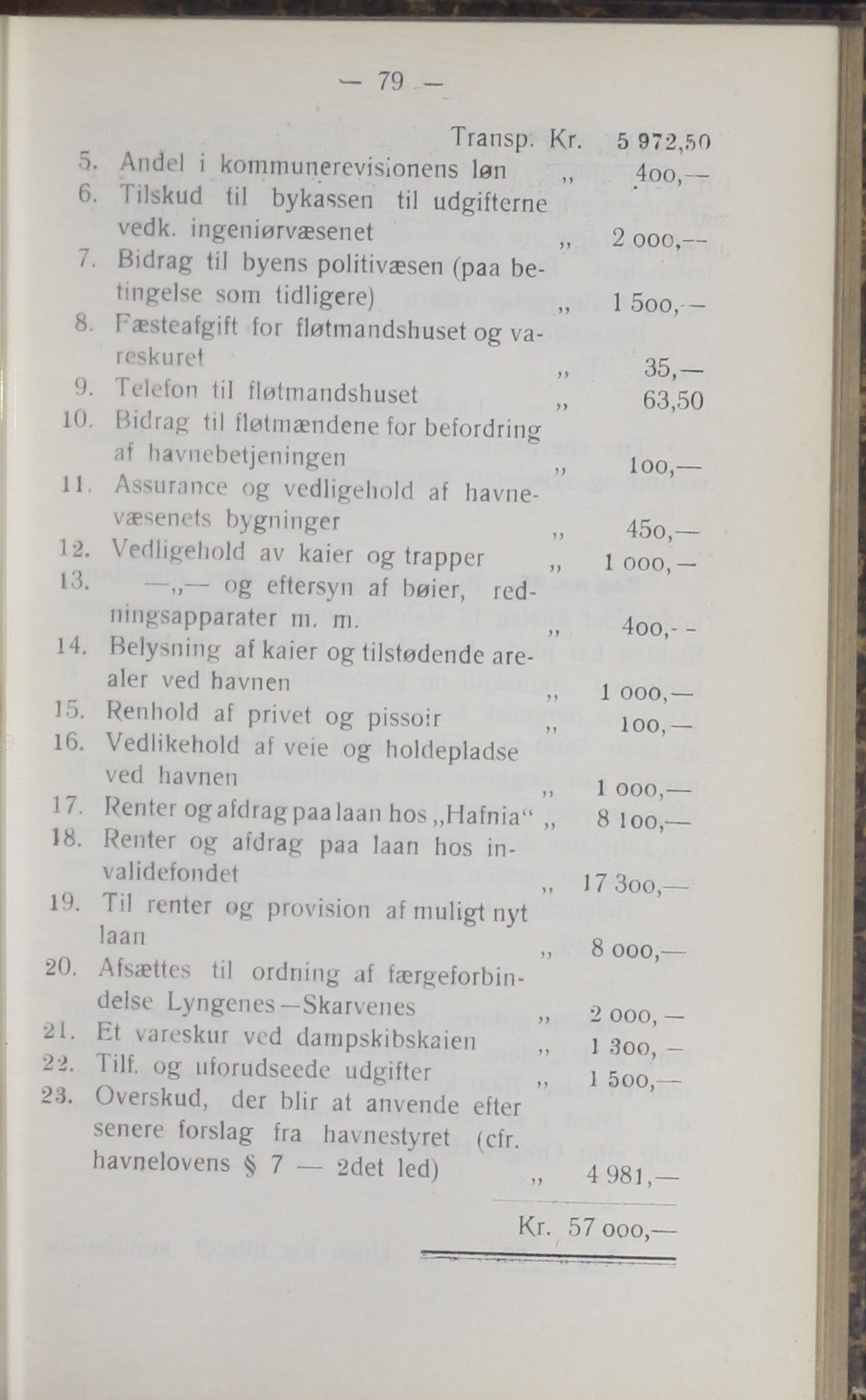 Narvik kommune. Formannskap , AIN/K-18050.150/A/Ab/L0003: Møtebok, 1913