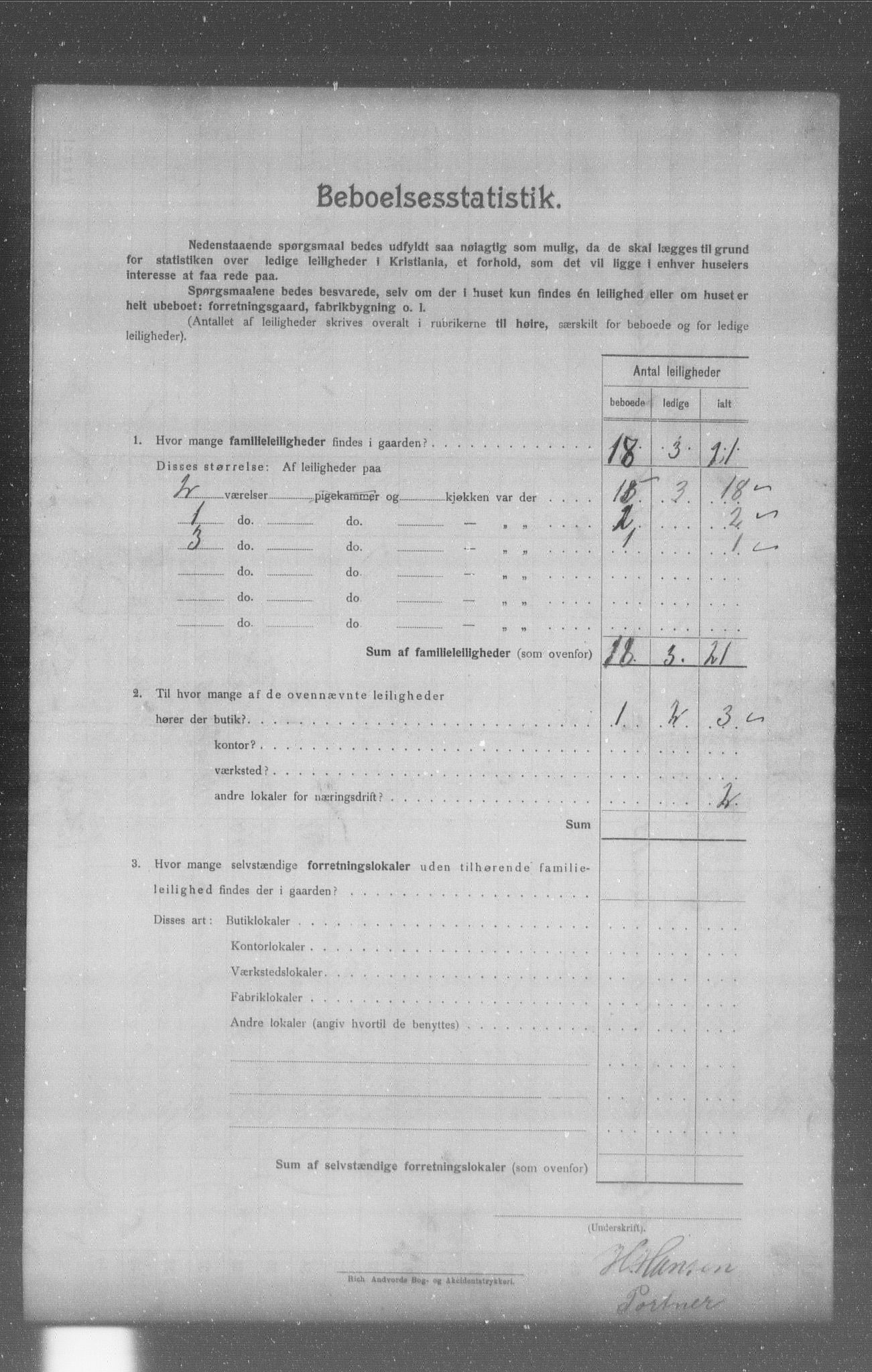 OBA, Kommunal folketelling 31.12.1904 for Kristiania kjøpstad, 1904, s. 4417