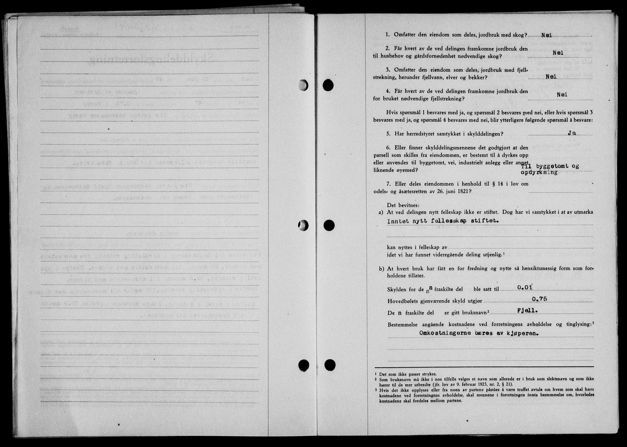 Lofoten sorenskriveri, SAT/A-0017/1/2/2C/L0014a: Pantebok nr. 14a, 1946-1946, Dagboknr: 742/1946