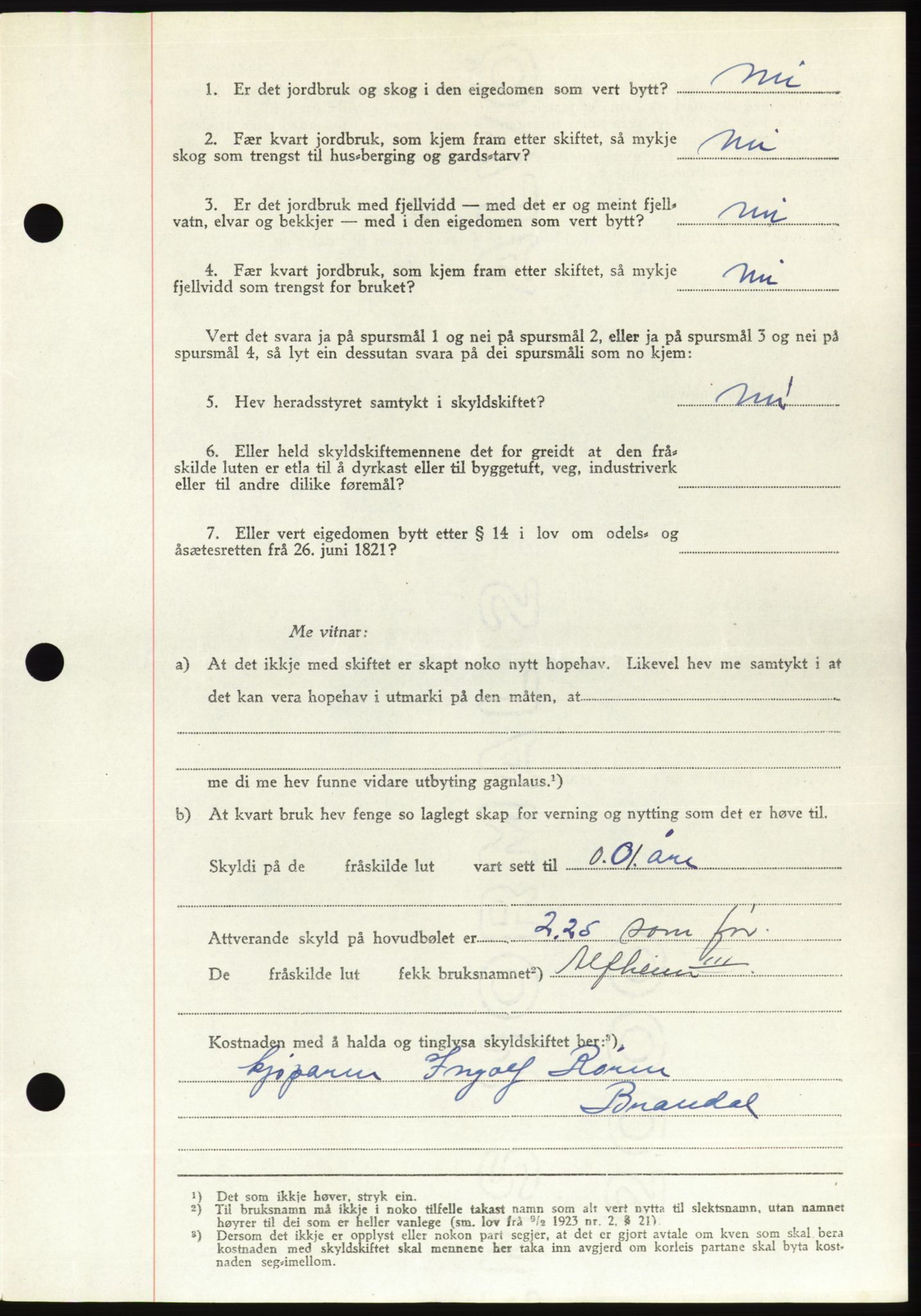 Søre Sunnmøre sorenskriveri, AV/SAT-A-4122/1/2/2C/L0081: Pantebok nr. 7A, 1947-1948, Dagboknr: 1622/1947