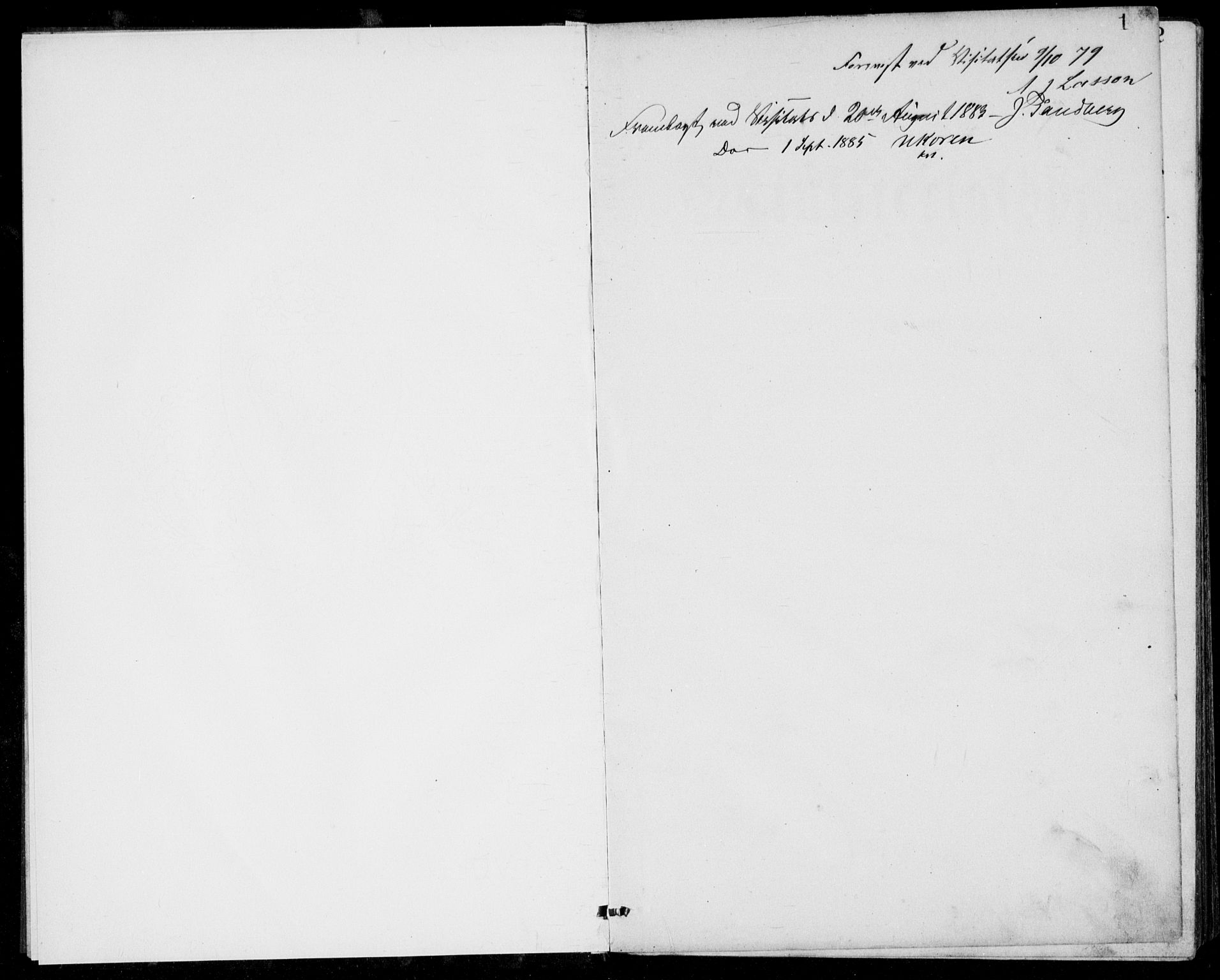 Lyngdal sokneprestkontor, SAK/1111-0029/F/Fb/Fba/L0002: Klokkerbok nr. B 2, 1876-1886, s. 1
