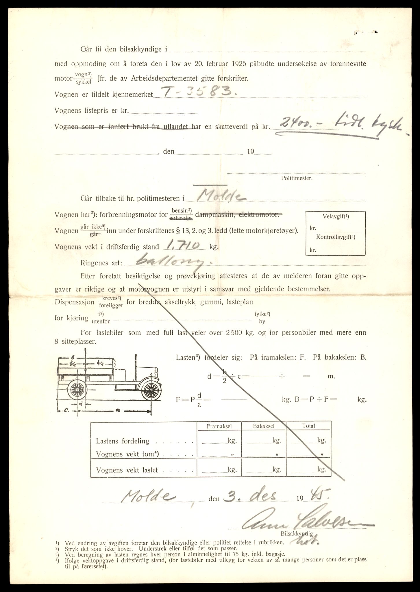 Møre og Romsdal vegkontor - Ålesund trafikkstasjon, AV/SAT-A-4099/F/Fe/L0045: Registreringskort for kjøretøy T 14320 - T 14444, 1927-1998, s. 1716