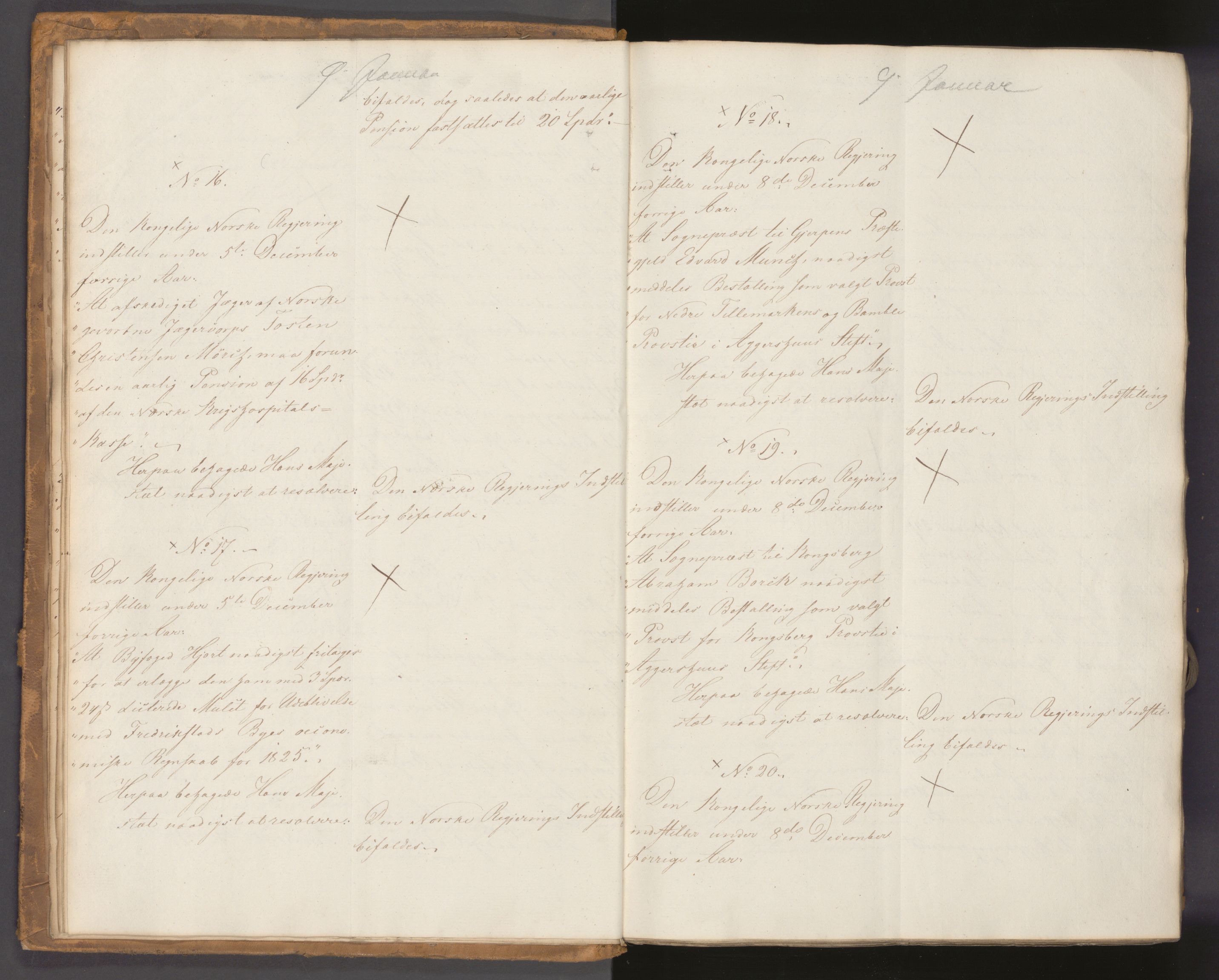 Statsrådssekretariatet, AV/RA-S-1001/A/Ab/L0024: Kgl. res. nr. 1-687a, 1. halvår, 1827