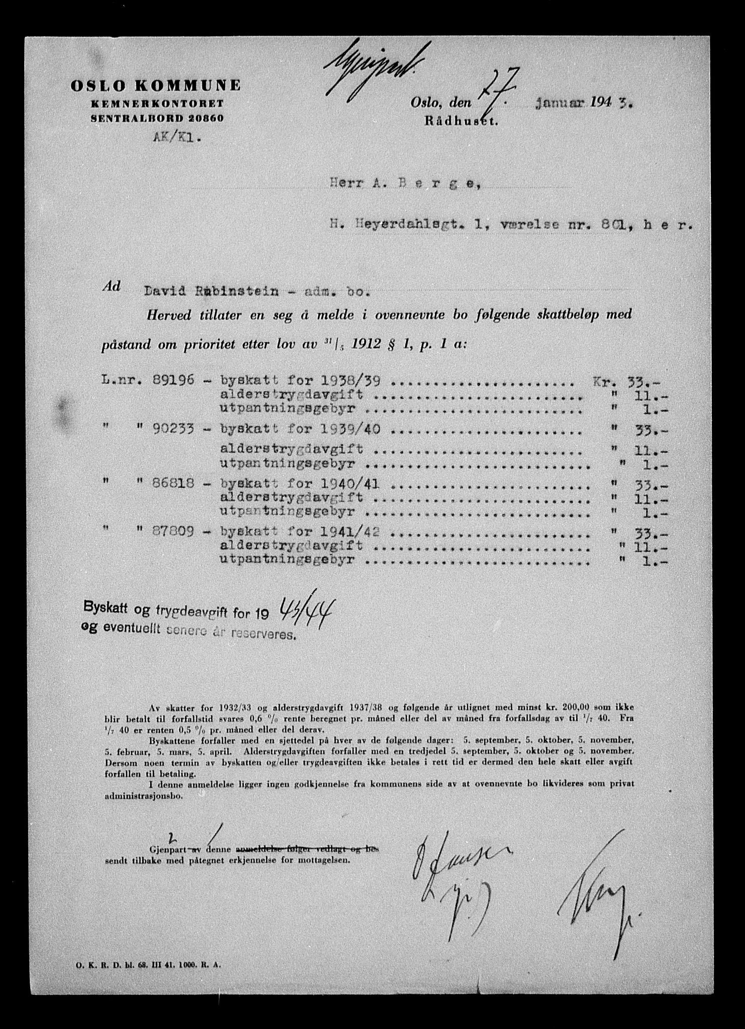 Justisdepartementet, Tilbakeføringskontoret for inndratte formuer, AV/RA-S-1564/H/Hc/Hcc/L0975: --, 1945-1947, s. 299