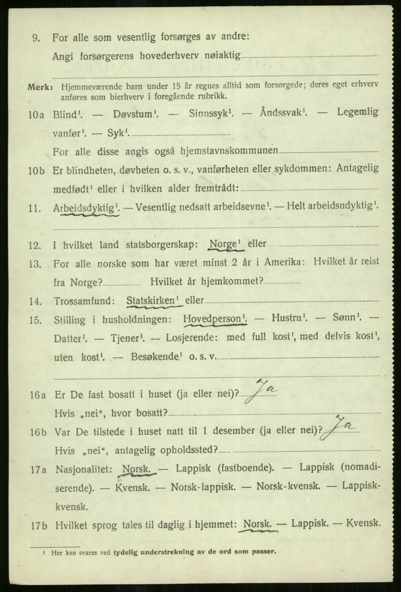 SATØ, Folketelling 1920 for 1941 Skjervøy herred, 1920, s. 6730