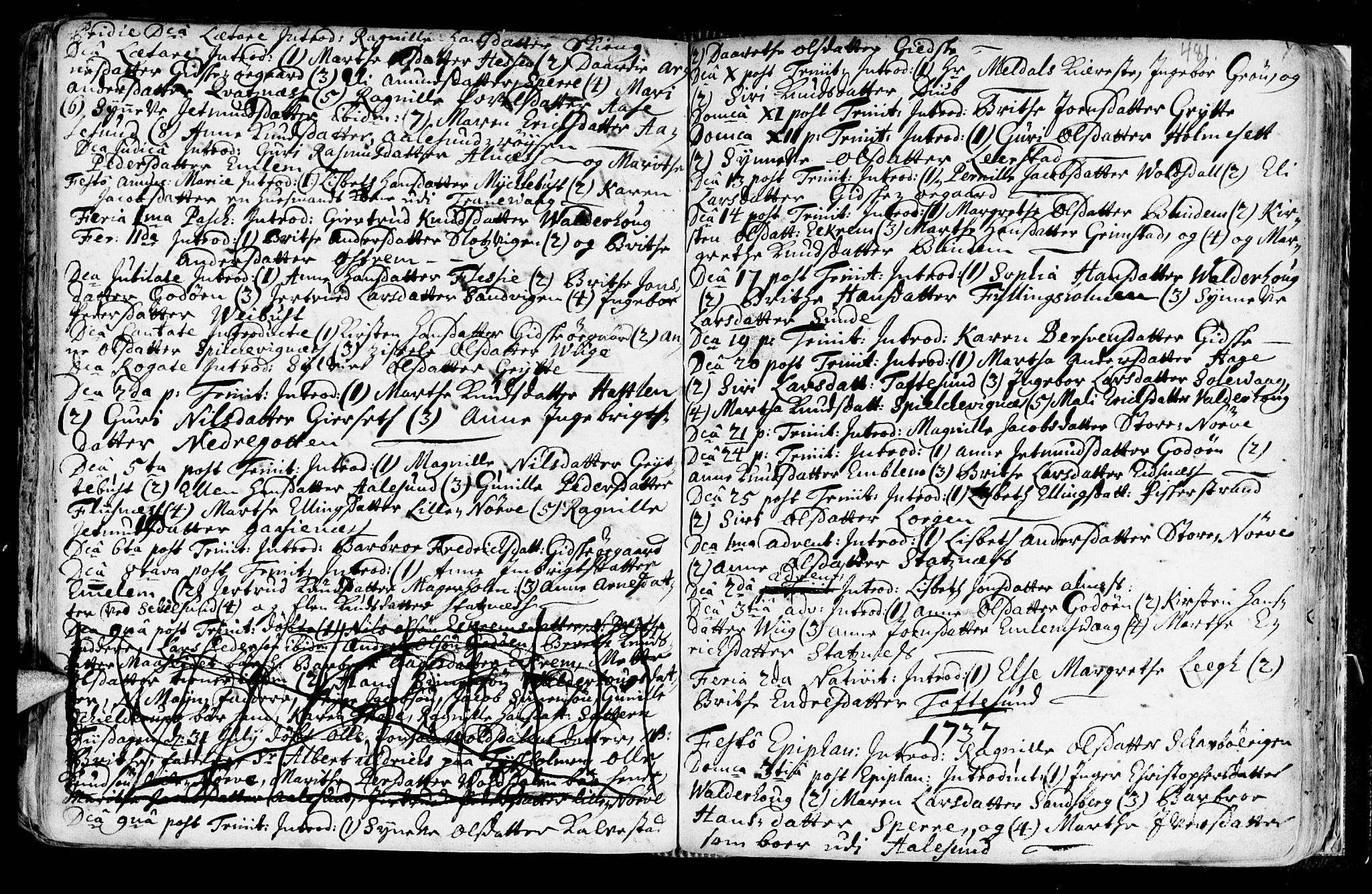 Ministerialprotokoller, klokkerbøker og fødselsregistre - Møre og Romsdal, AV/SAT-A-1454/528/L0390: Ministerialbok nr. 528A01, 1698-1739, s. 480-481
