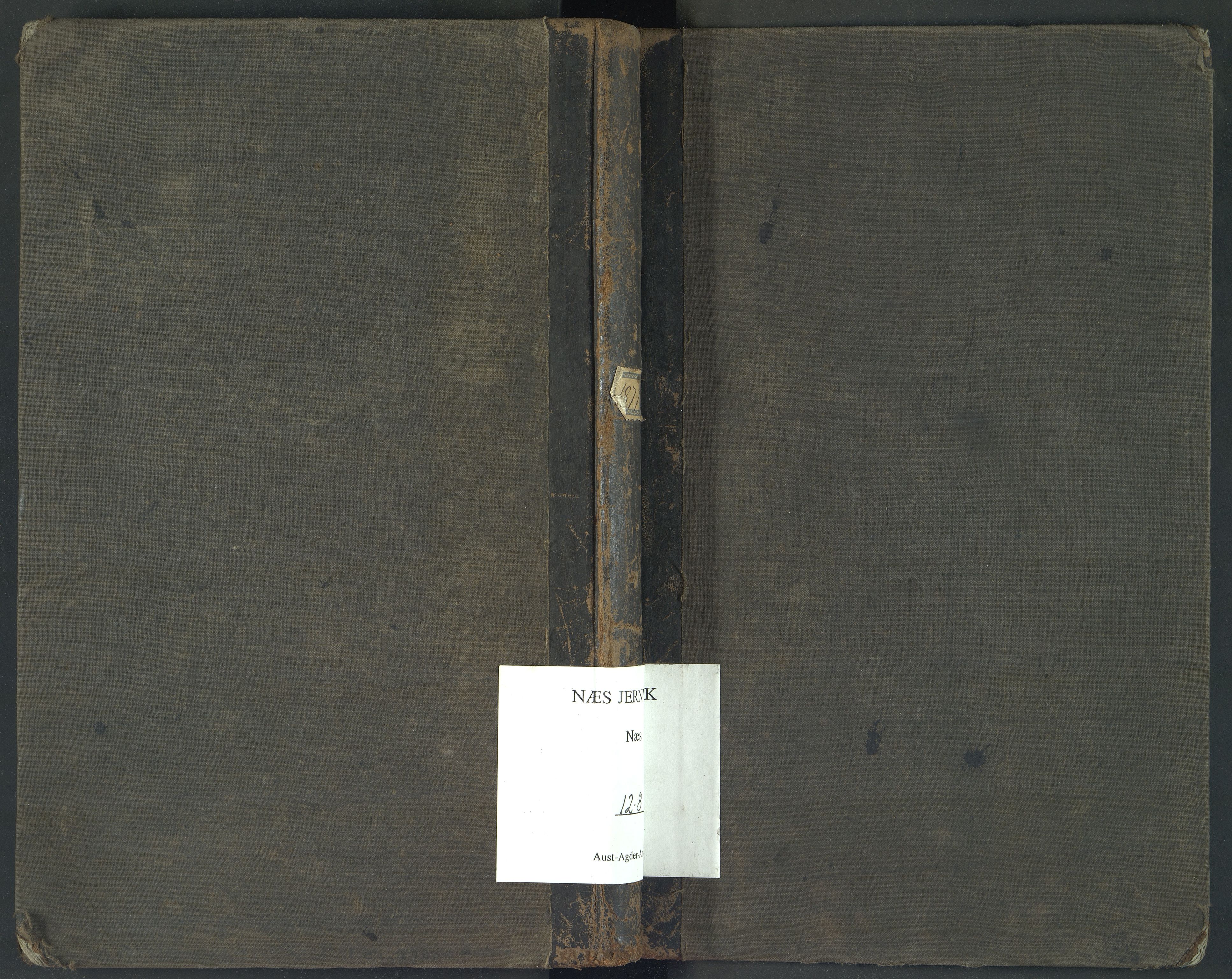 Næs Jernverk, NESJ/NJM-004/12/L0008: Journal, varer til verksfolk/bønder, 1877