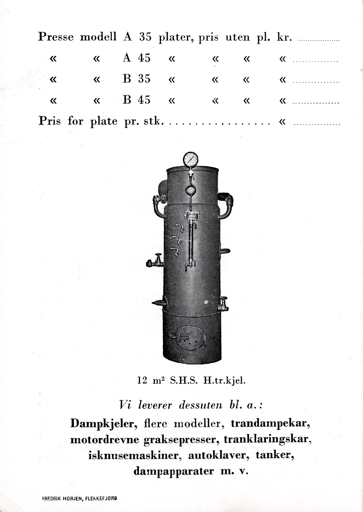 Vardø Fiskersamvirkelag, VAMU/A-0037/D/Da/L0002: Korrespondanse Er-Fi, 1946-1951