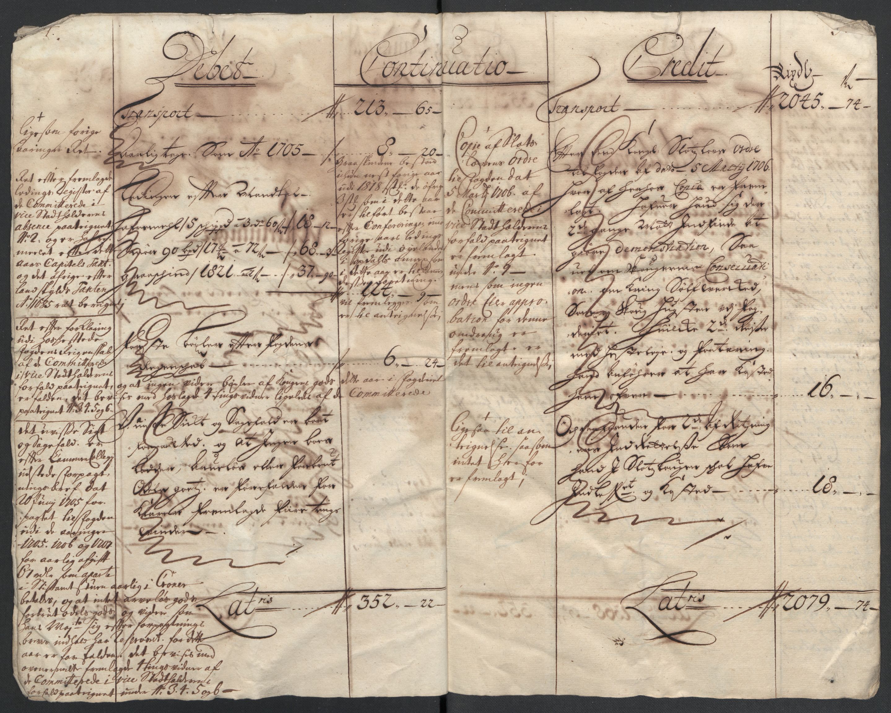 Rentekammeret inntil 1814, Reviderte regnskaper, Fogderegnskap, AV/RA-EA-4092/R24/L1583: Fogderegnskap Numedal og Sandsvær, 1705-1706, s. 218