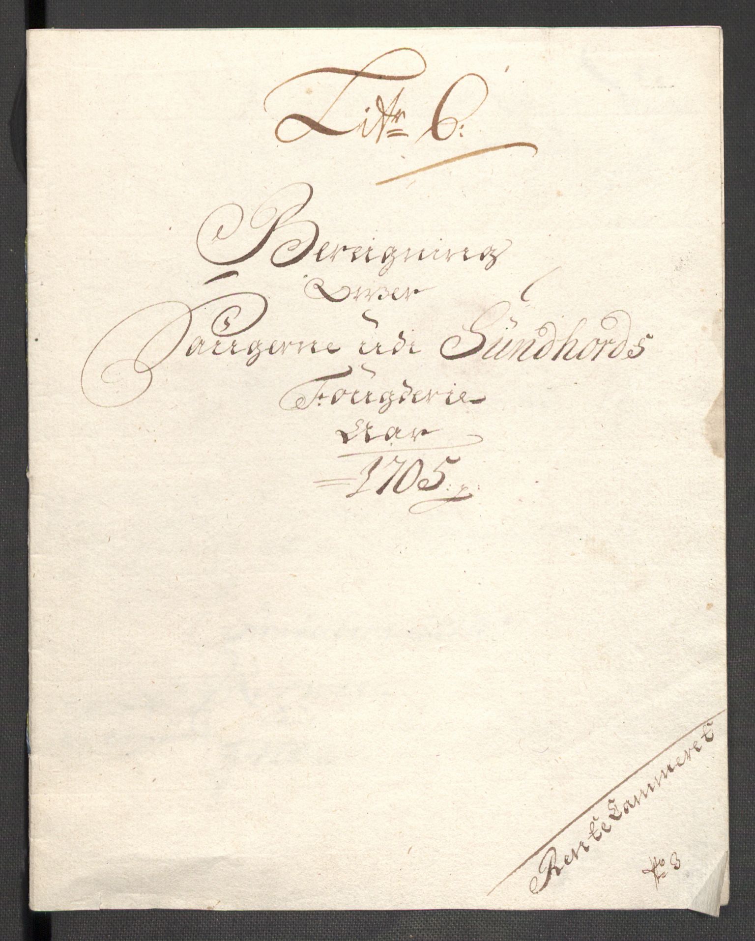 Rentekammeret inntil 1814, Reviderte regnskaper, Fogderegnskap, RA/EA-4092/R48/L2983: Fogderegnskap Sunnhordland og Hardanger, 1705, s. 116