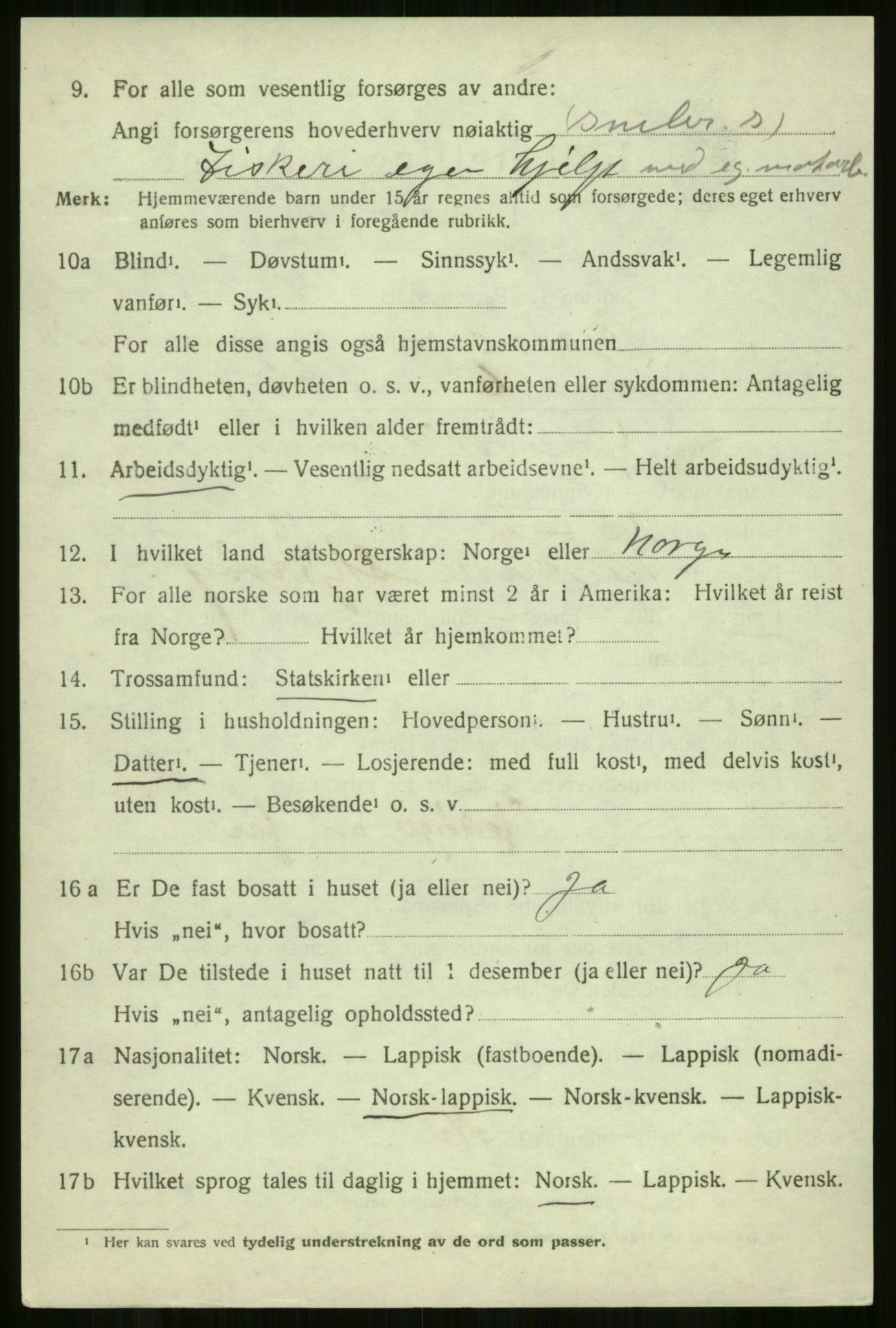 SATØ, Folketelling 1920 for 1941 Skjervøy herred, 1920, s. 6072