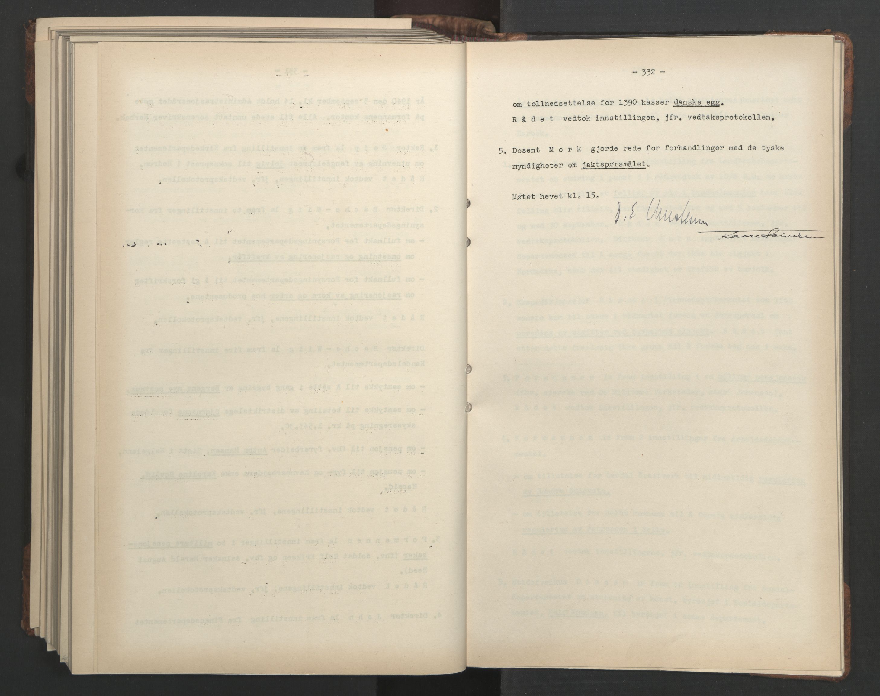 Administrasjonsrådet, AV/RA-S-1004/A/L0001: Møteprotokoll med tillegg 15/4-25/9, 1940, s. 332