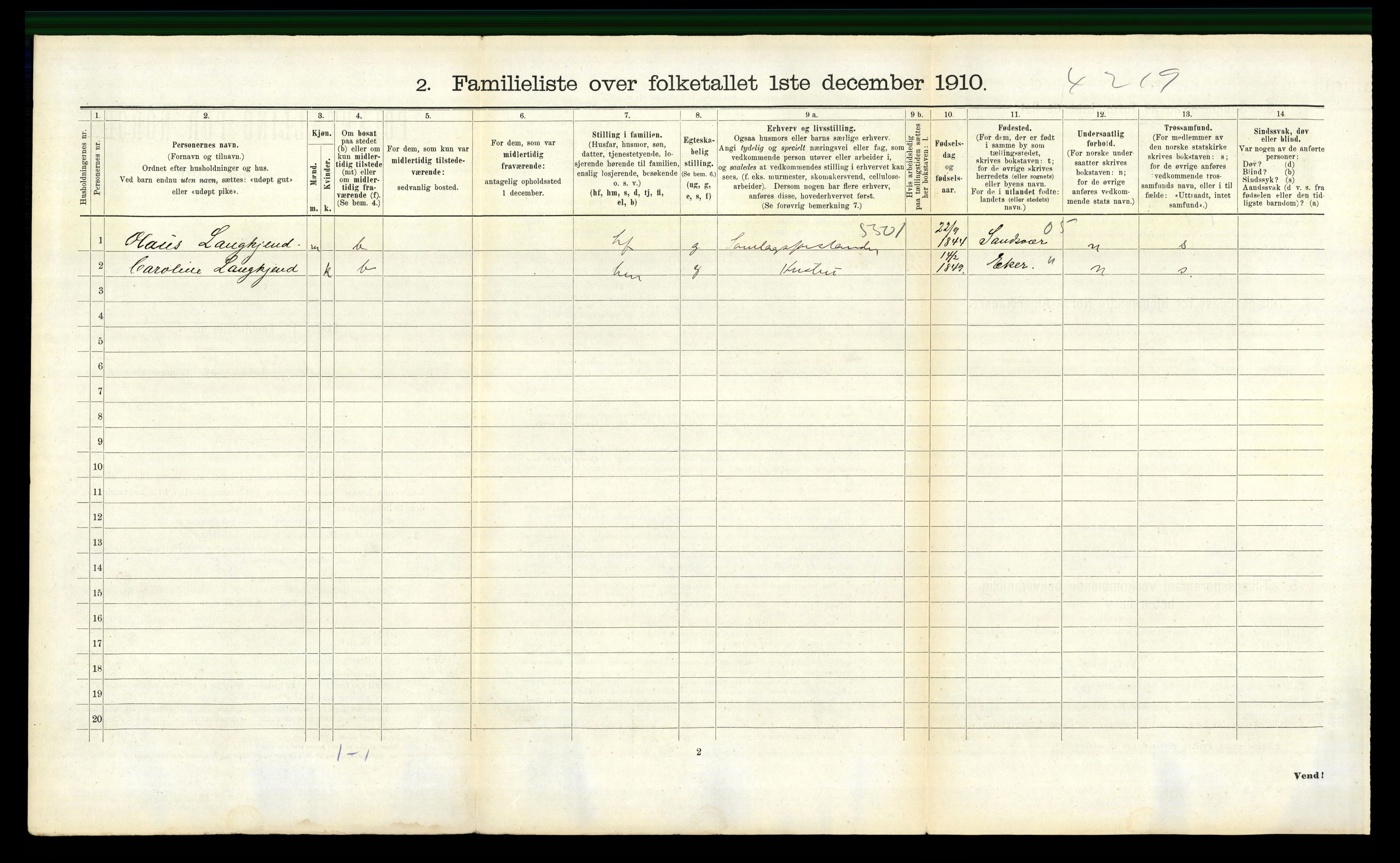 RA, Folketelling 1910 for 0604 Kongsberg kjøpstad, 1910, s. 3277