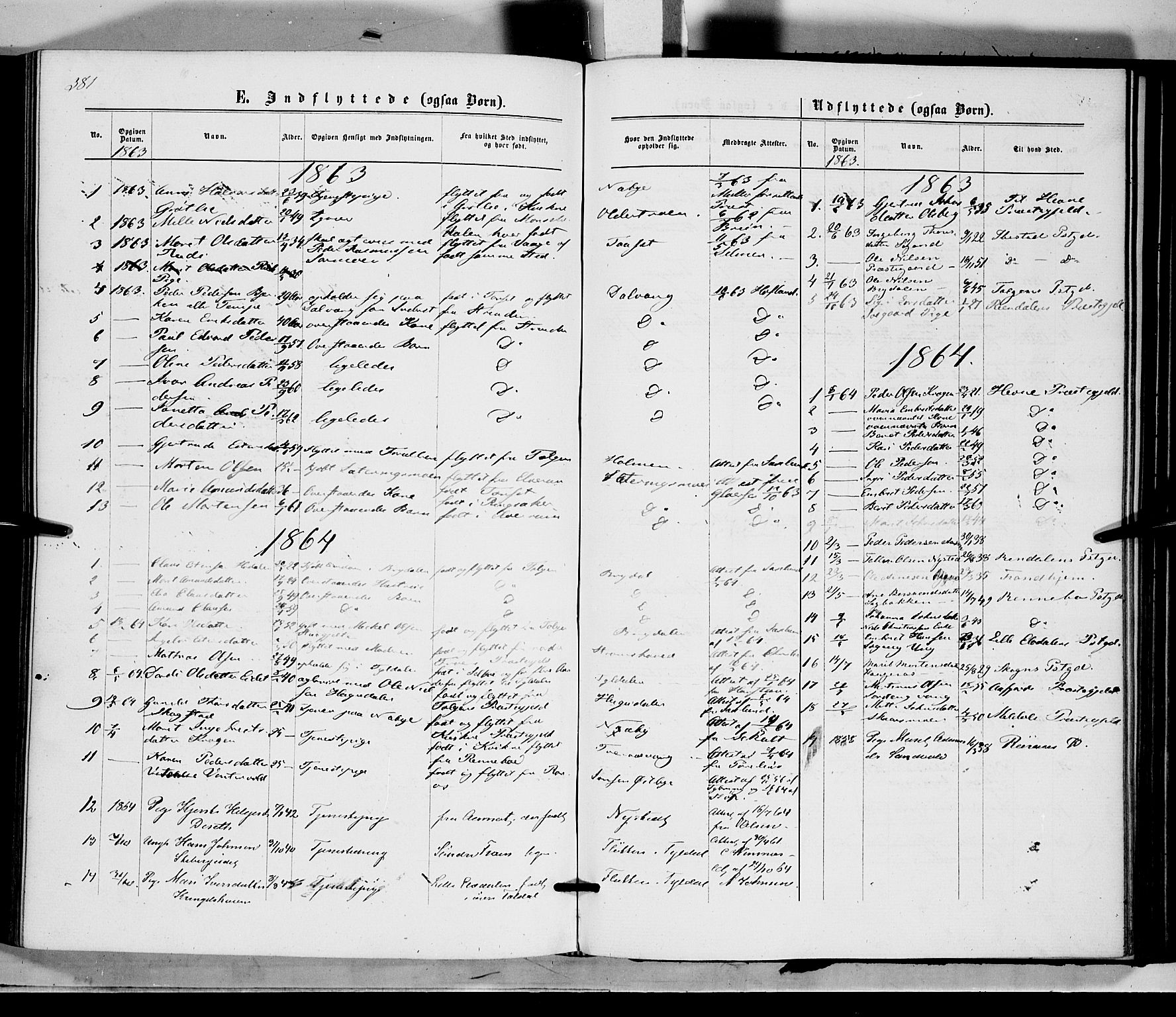 Tynset prestekontor, AV/SAH-PREST-058/H/Ha/Haa/L0021: Ministerialbok nr. 21, 1863-1879, s. 381a