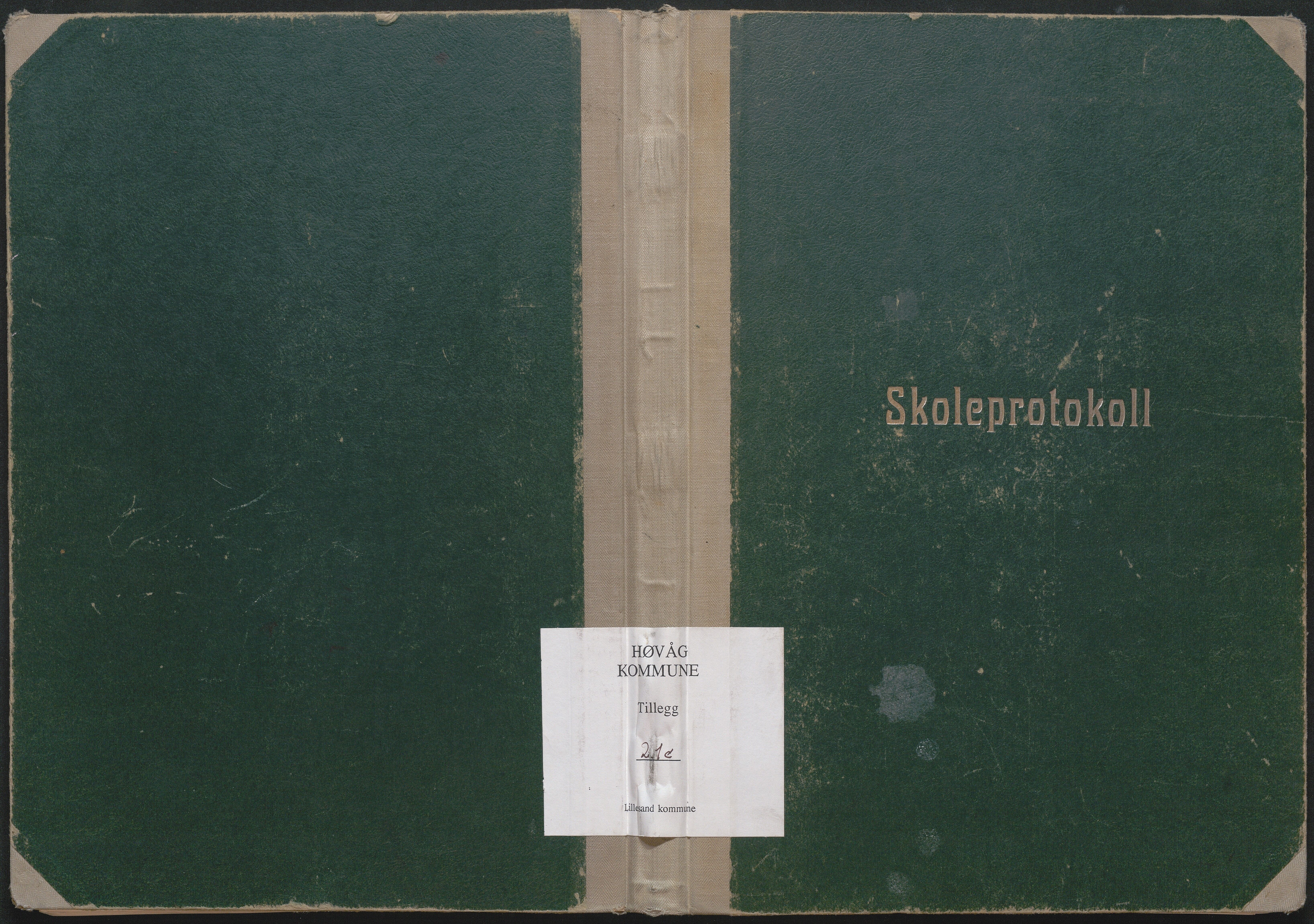 Høvåg kommune, AAMA/KA0927-PK/2/2/L0013: Høvåg - Skoleprotokoll, 1943-1954