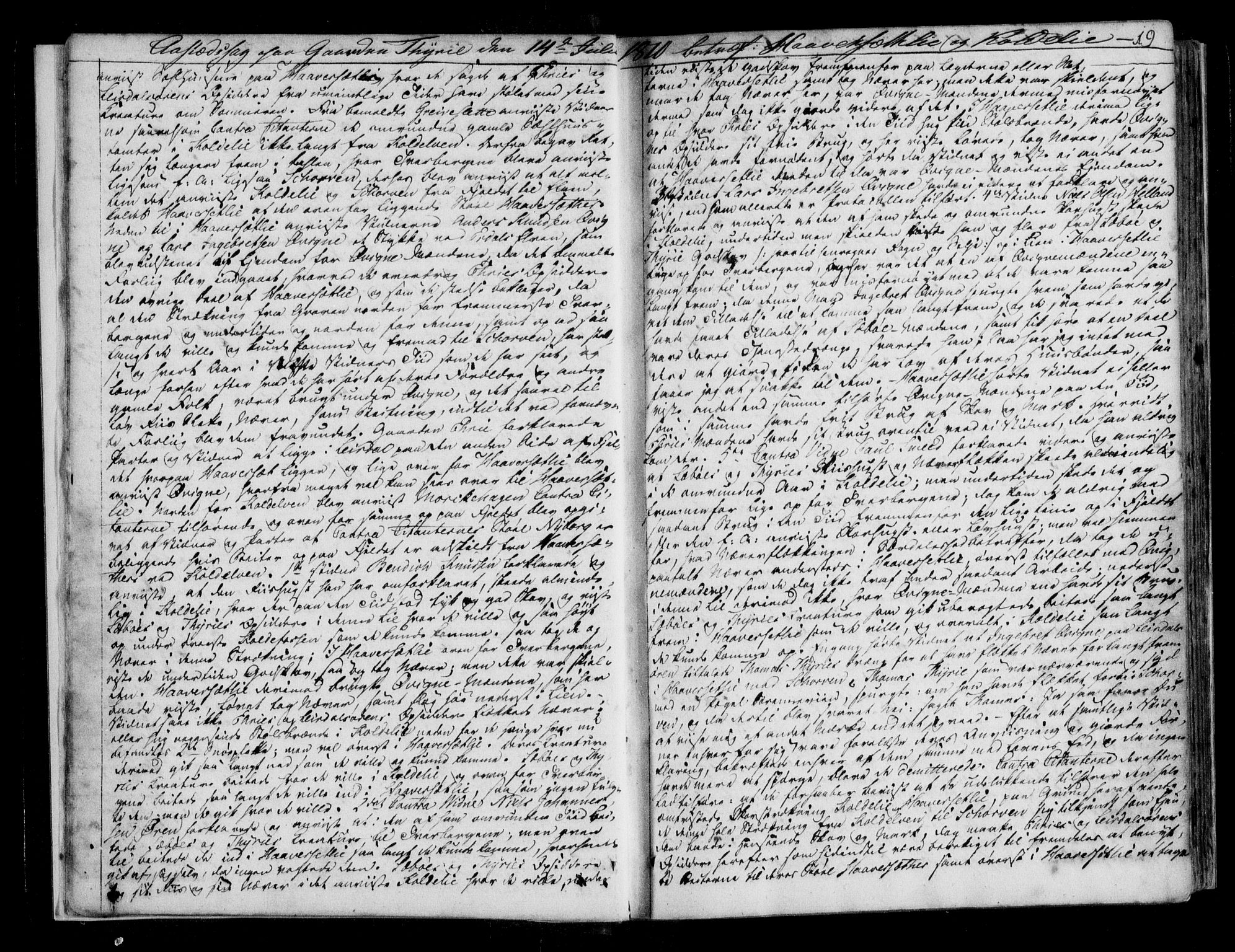 Indre Sogn tingrett, AV/SAB-A-3301/1/F/Fb/Fba/L0002: Sivile og offentlege saker, A 2, 1810-1814, s. 18b-19a