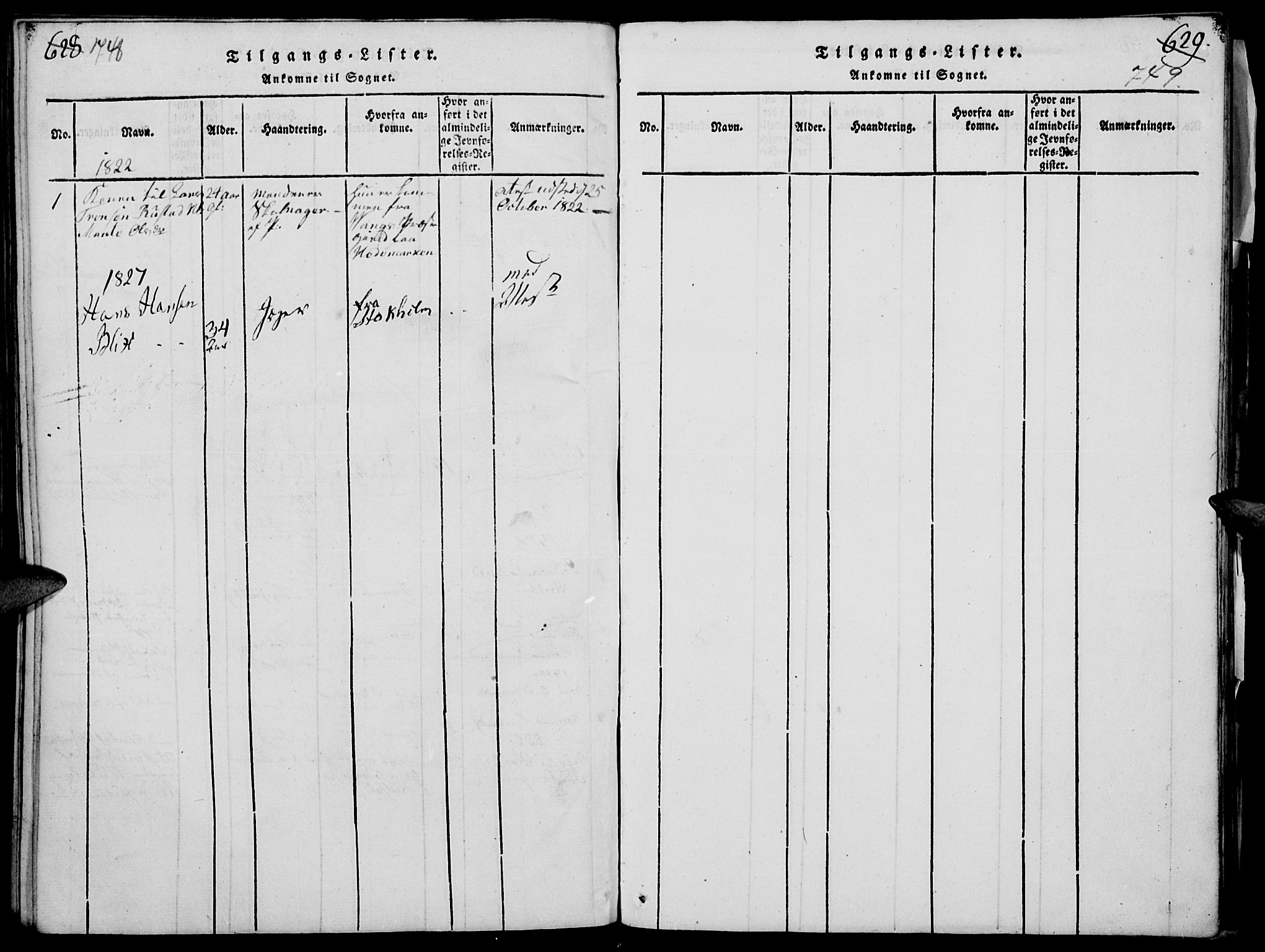 Elverum prestekontor, SAH/PREST-044/H/Ha/Haa/L0007: Ministerialbok nr. 7, 1815-1830, s. 748-749