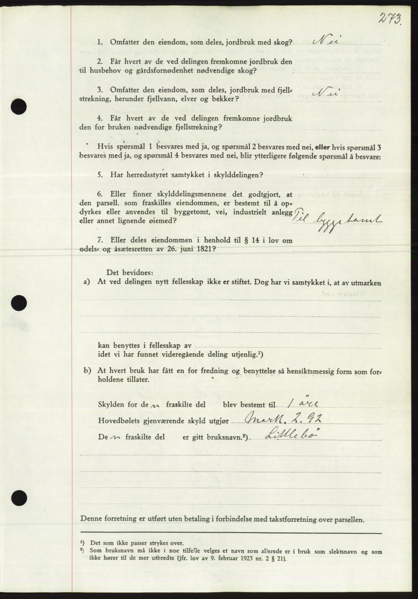 Søre Sunnmøre sorenskriveri, AV/SAT-A-4122/1/2/2C/L0067: Pantebok nr. 61, 1938-1939, Dagboknr: 225/1939