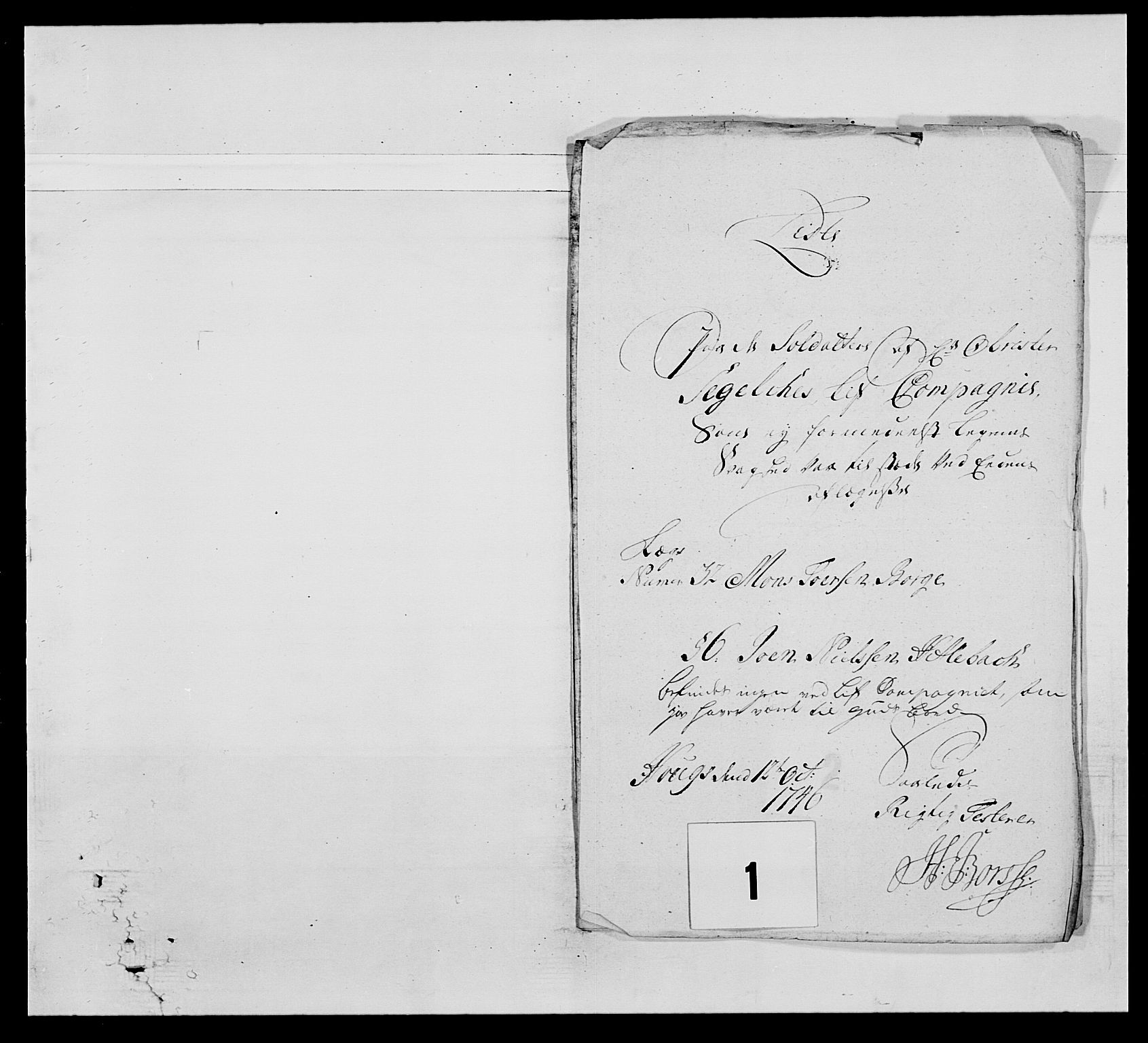 Kommanderende general (KG I) med Det norske krigsdirektorium, AV/RA-EA-5419/E/Ea/L0520: 2. Bergenhusiske regiment, 1746-1756, s. 6