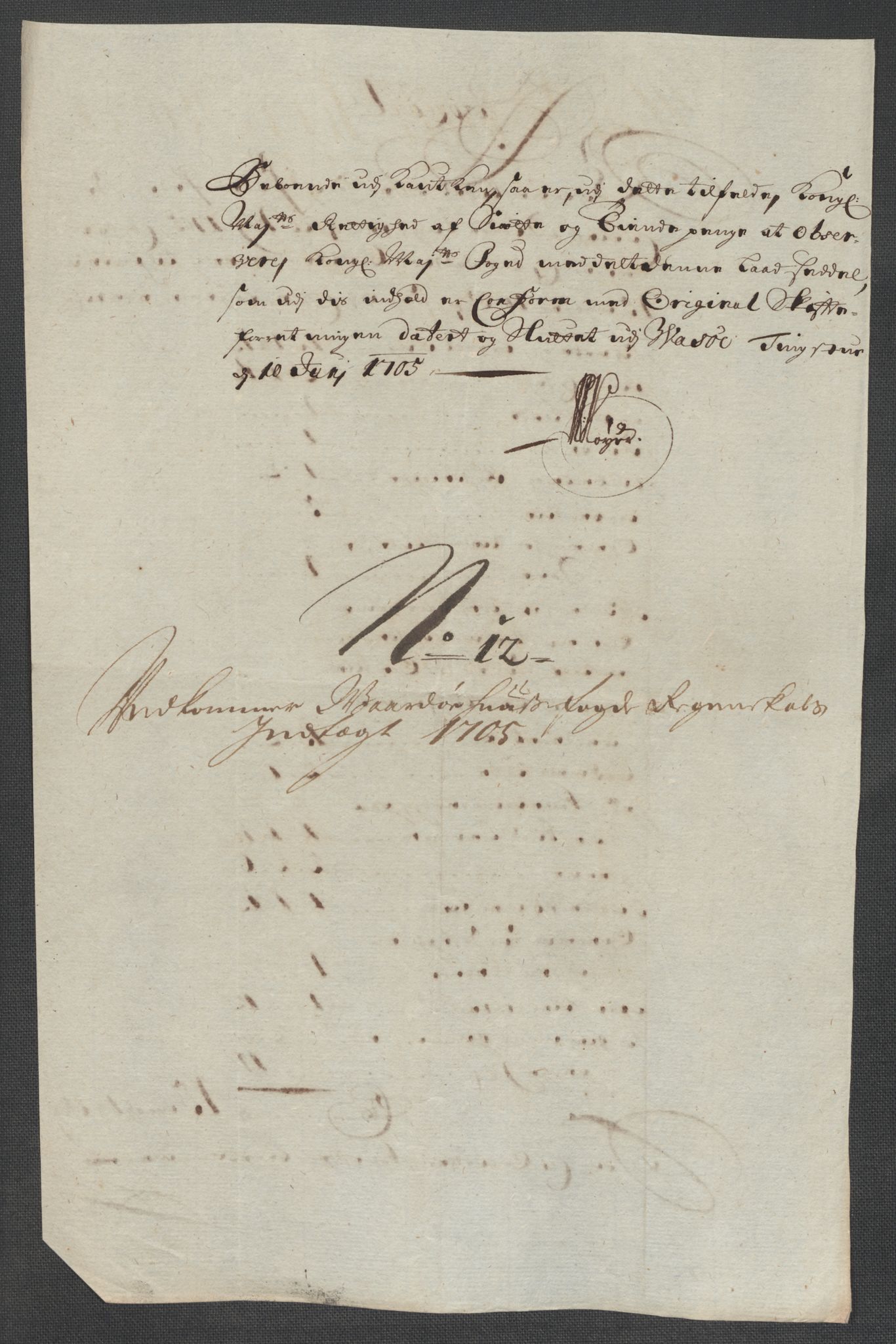 Rentekammeret inntil 1814, Reviderte regnskaper, Fogderegnskap, RA/EA-4092/R69/L4853: Fogderegnskap Finnmark/Vardøhus, 1705-1706, s. 100