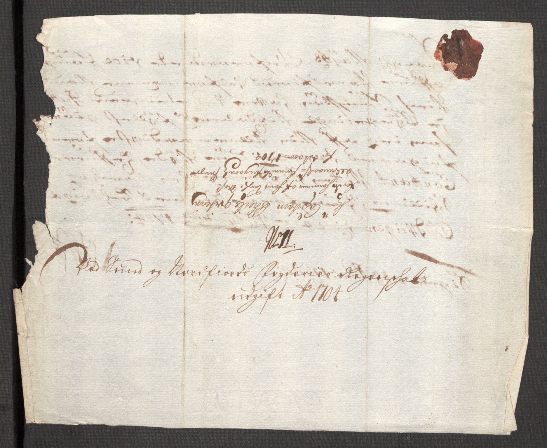 Rentekammeret inntil 1814, Reviderte regnskaper, Fogderegnskap, AV/RA-EA-4092/R53/L3428: Fogderegnskap Sunn- og Nordfjord, 1704, s. 265