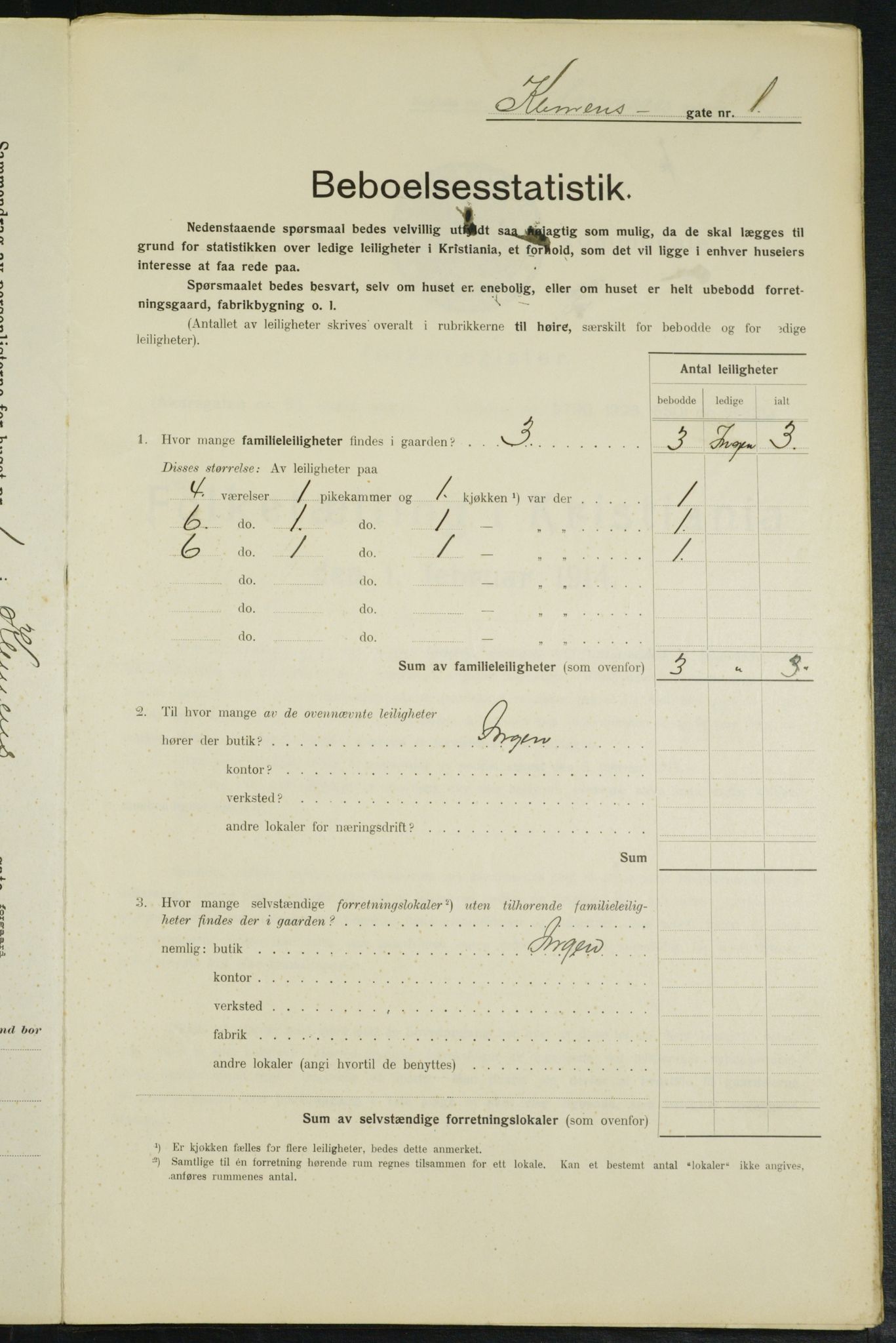 OBA, Kommunal folketelling 1.2.1914 for Kristiania, 1914, s. 12928